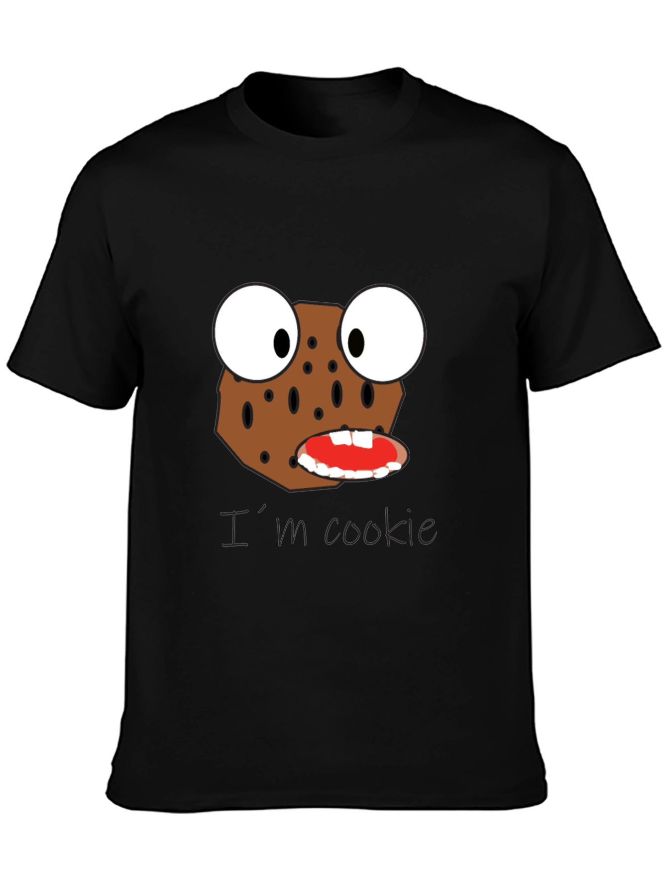 Im Cookie T-Shirt: Funny Cartoon Graphic Tee