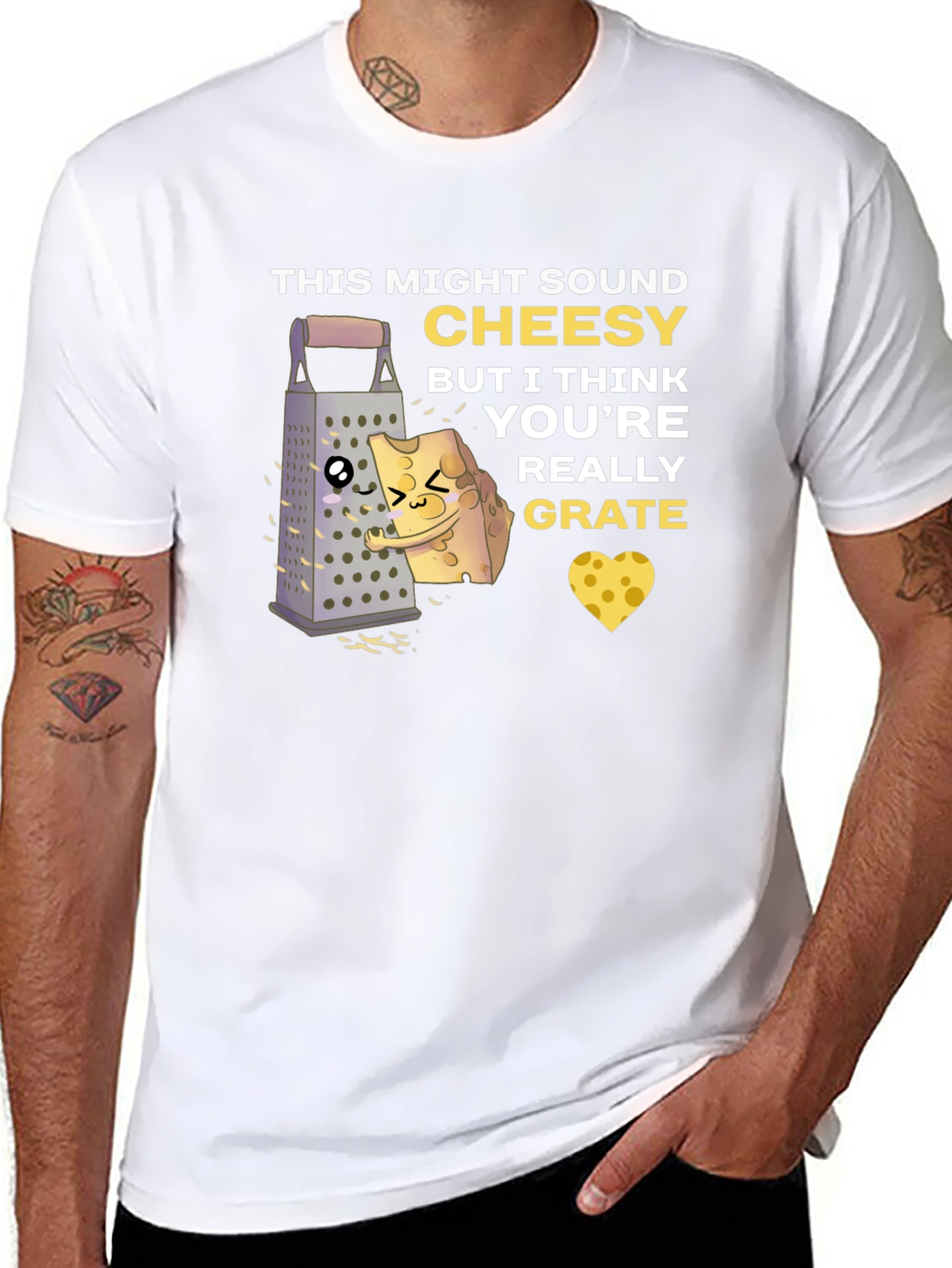 Cheesy Humor Graphic Tee