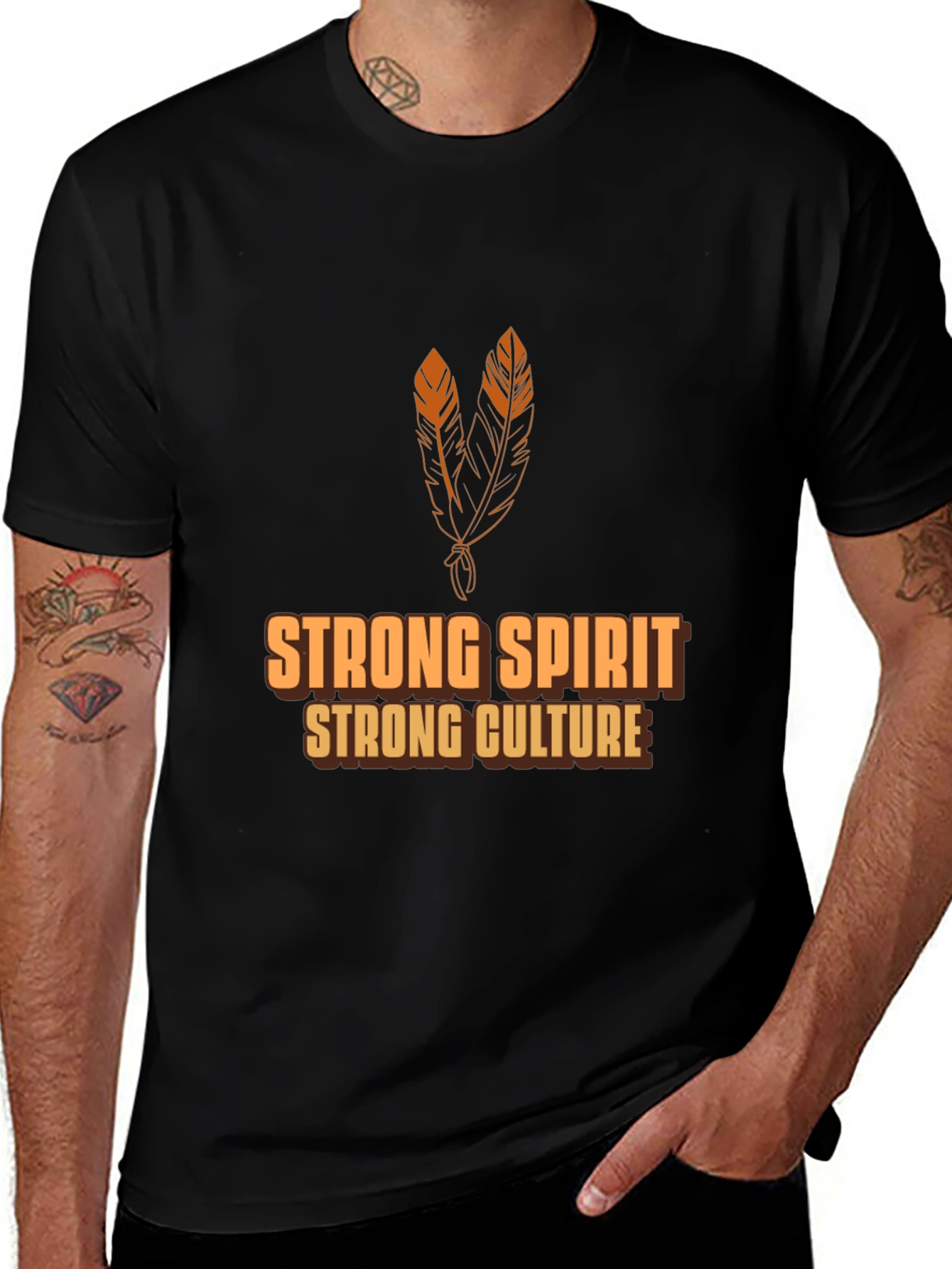 Strong Spirit Strong Culture Graphic Tee