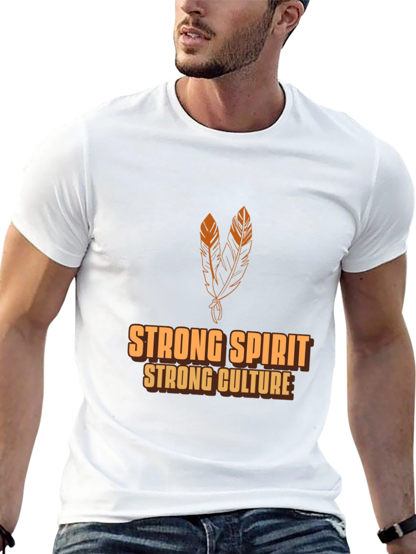 Strong Spirit Strong Culture Graphic Tee
