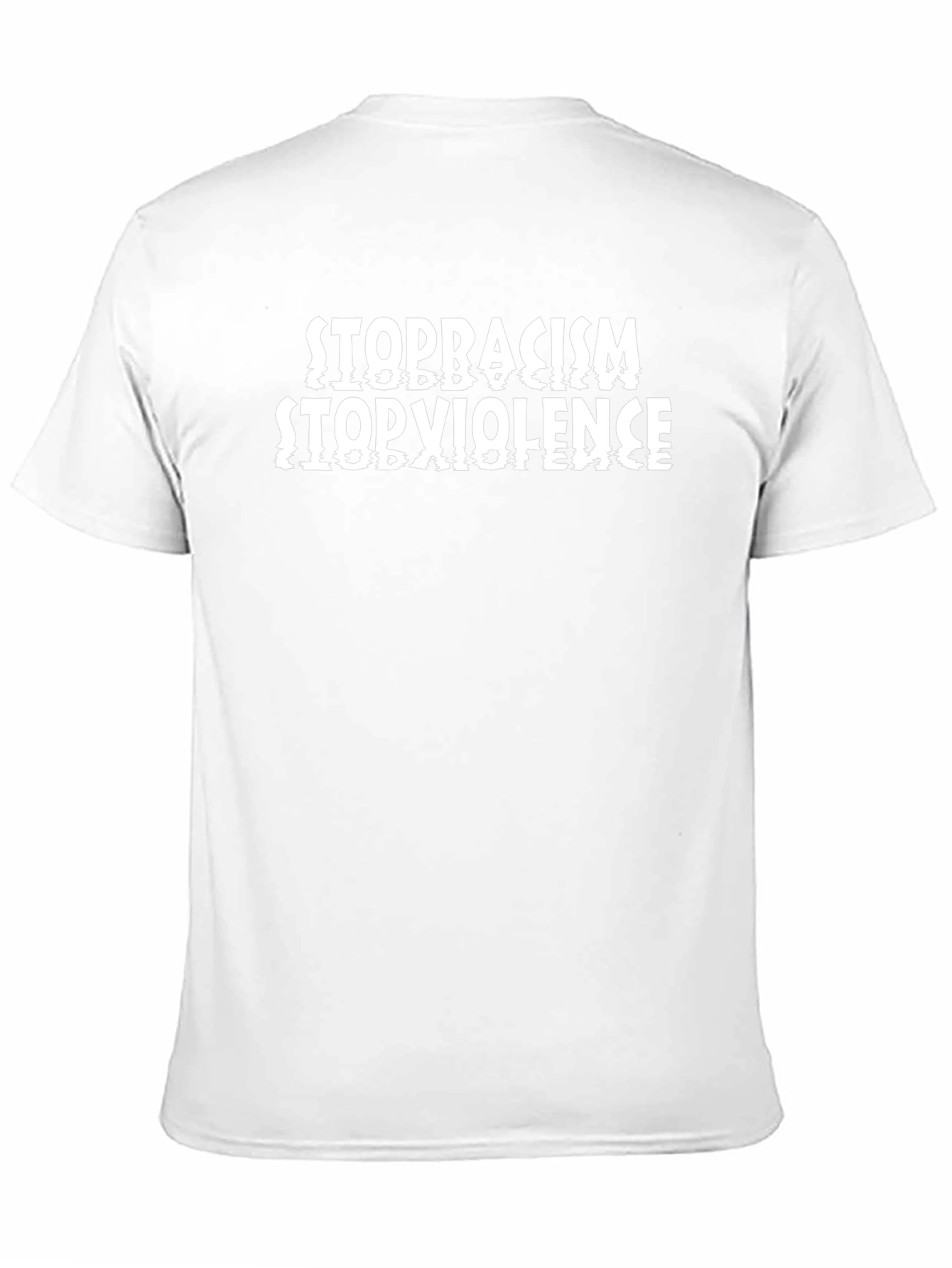Stop Racism Stop Violence Graphic Tee