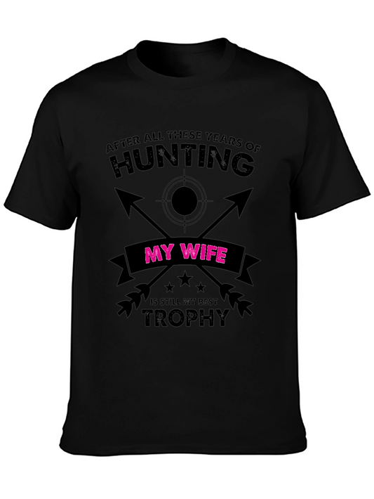 Funny Hunting Wife Trophy T-Shirt