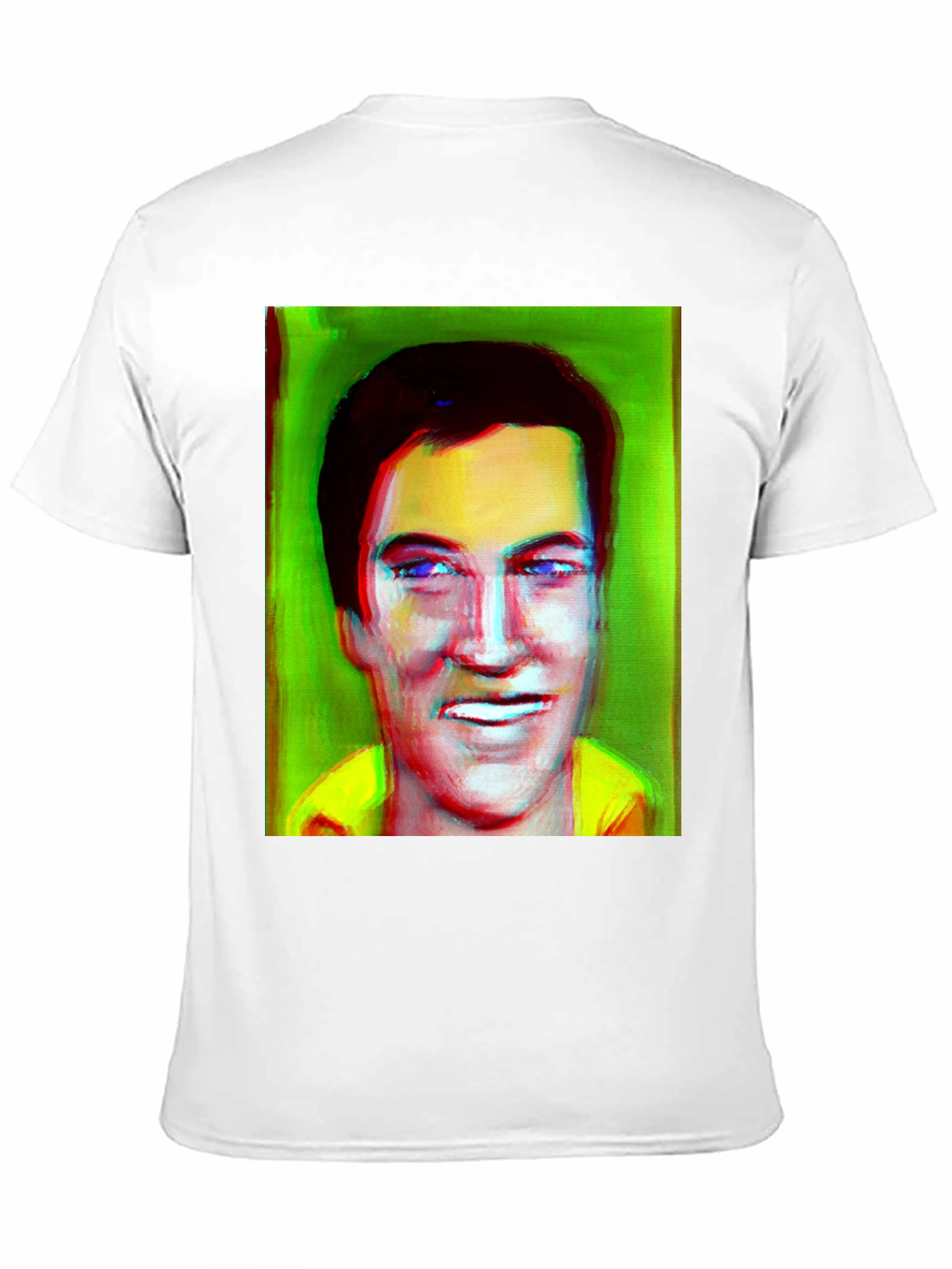Elvis Inspired T-Shirt - Unique Portrait Design