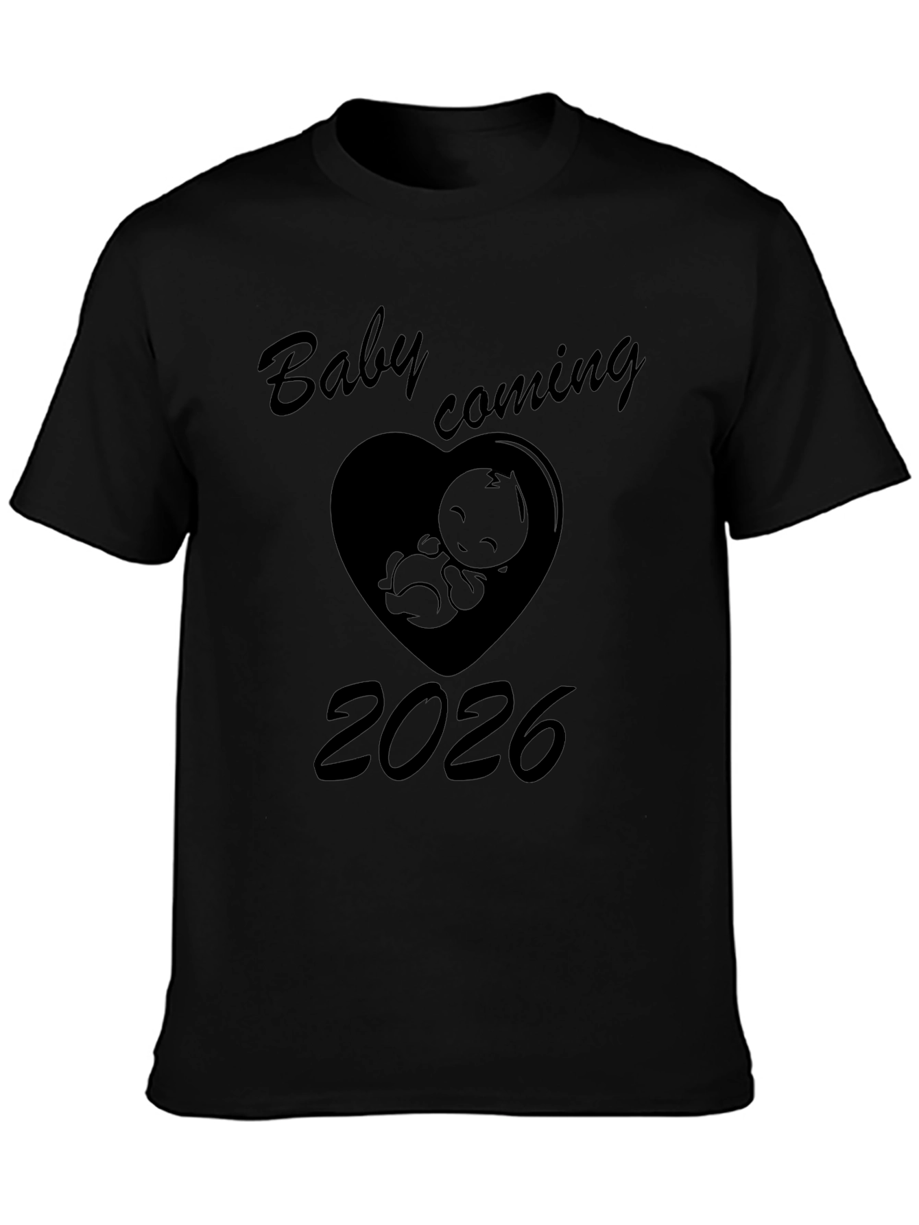 Baby Coming 2026 T-Shirt - New Parent Announcement Tee