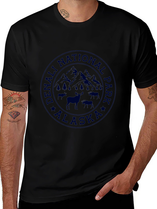 Denali National Park Alaska Graphic T-Shirt
