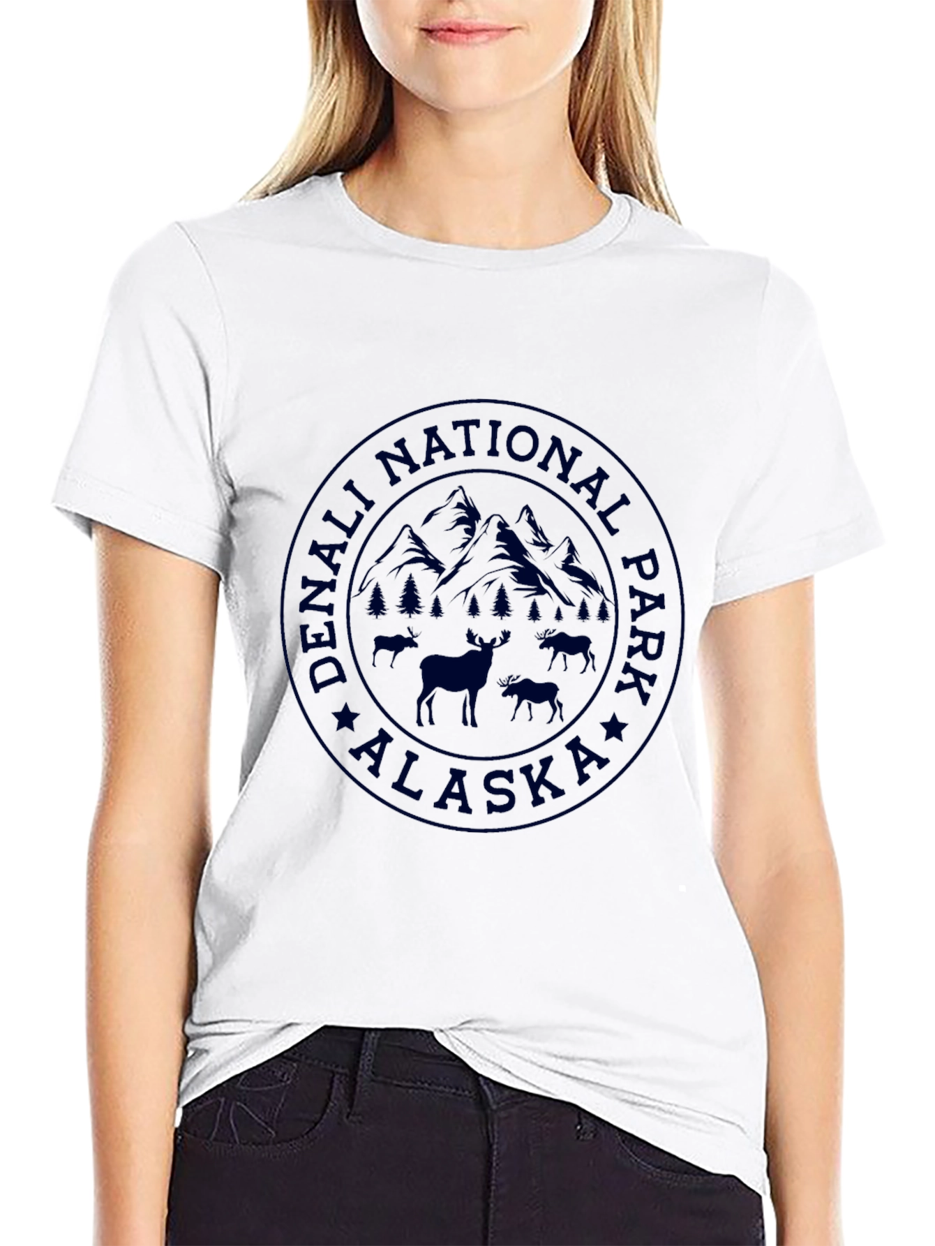 Denali National Park Alaska Graphic T-Shirt