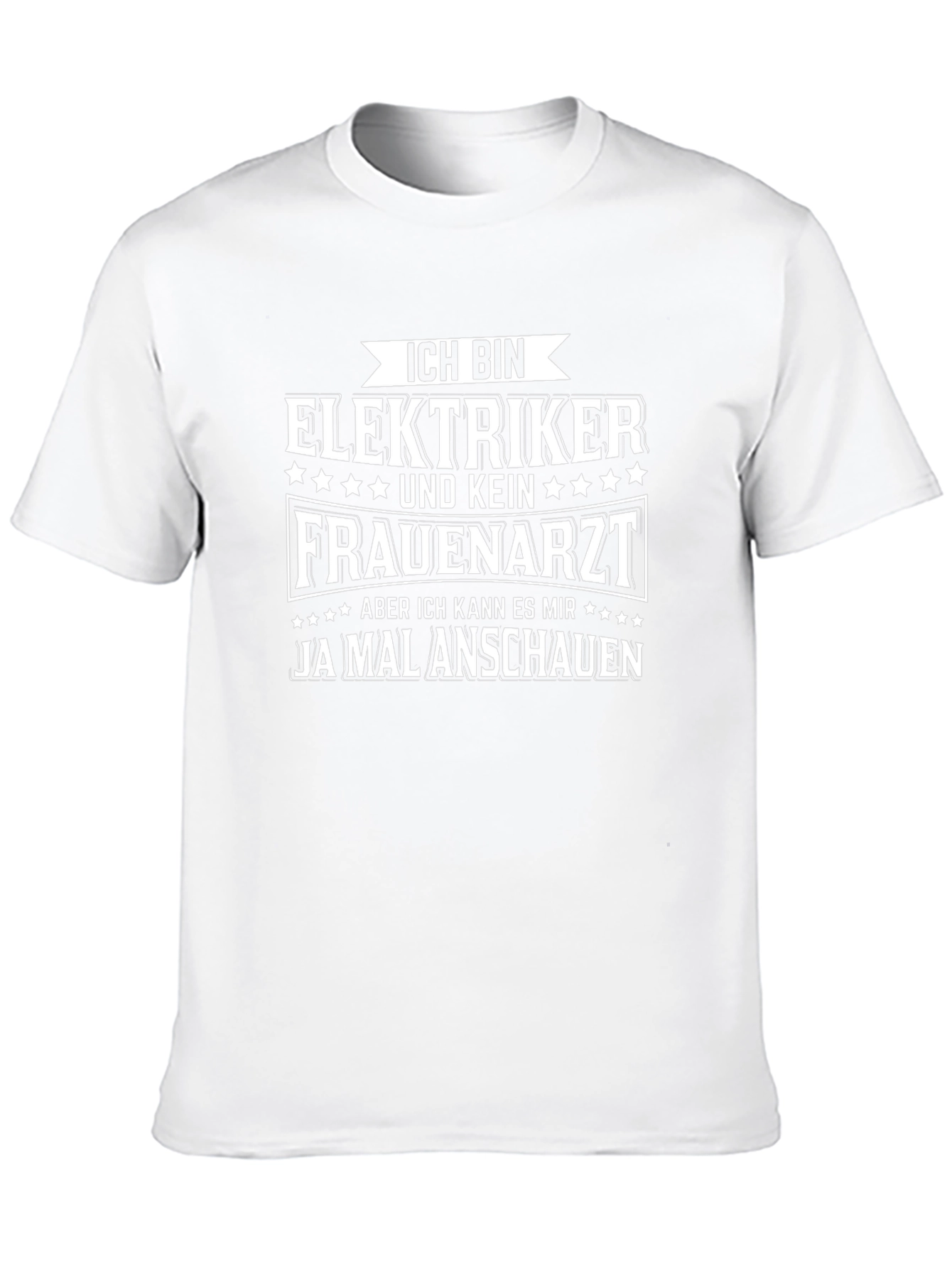Electrician Humor T-Shirt - Ich Bin Elektriker