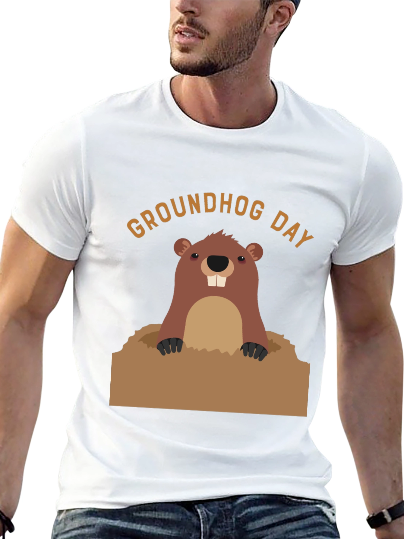 Groundhog Day T-Shirt - Cute Graphic Tee