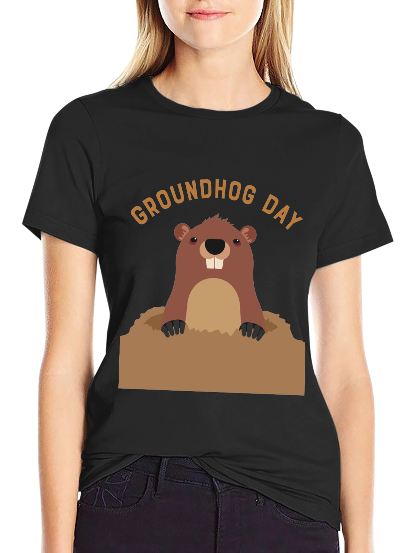 Groundhog Day T-Shirt - Cute Graphic Tee