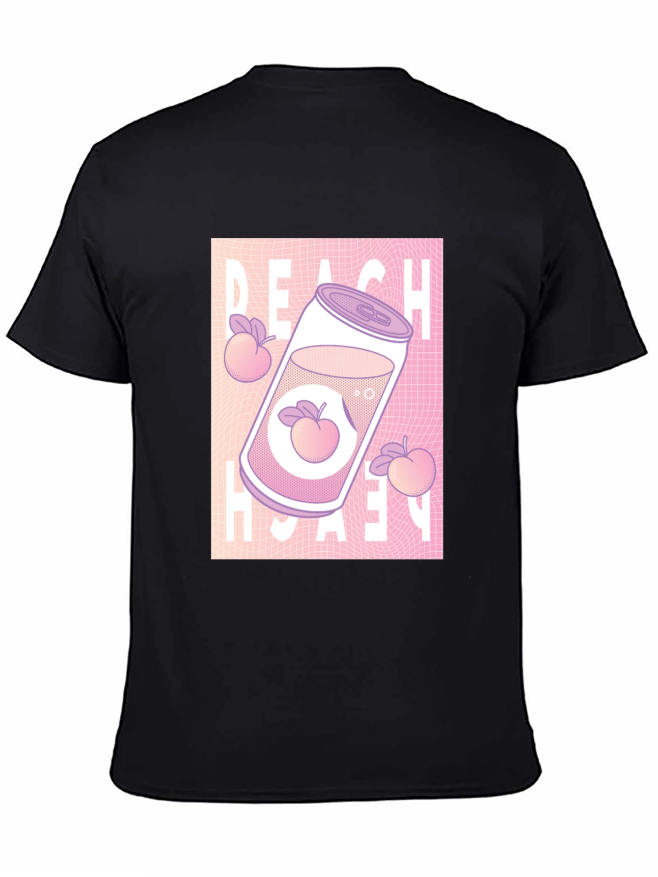 Peach Drink Aesthetic Graphic T-Shirt