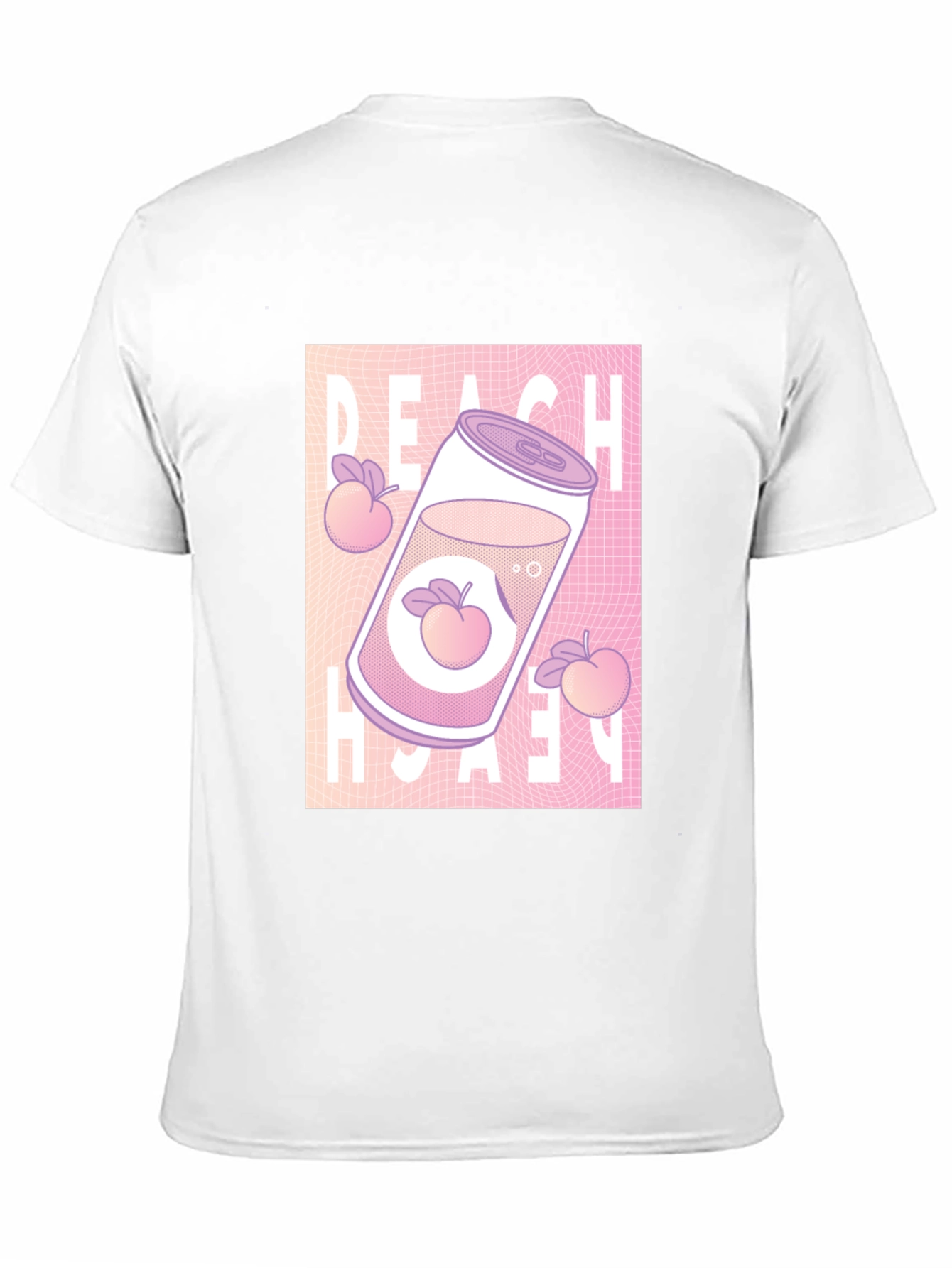 Peach Drink Aesthetic Graphic T-Shirt