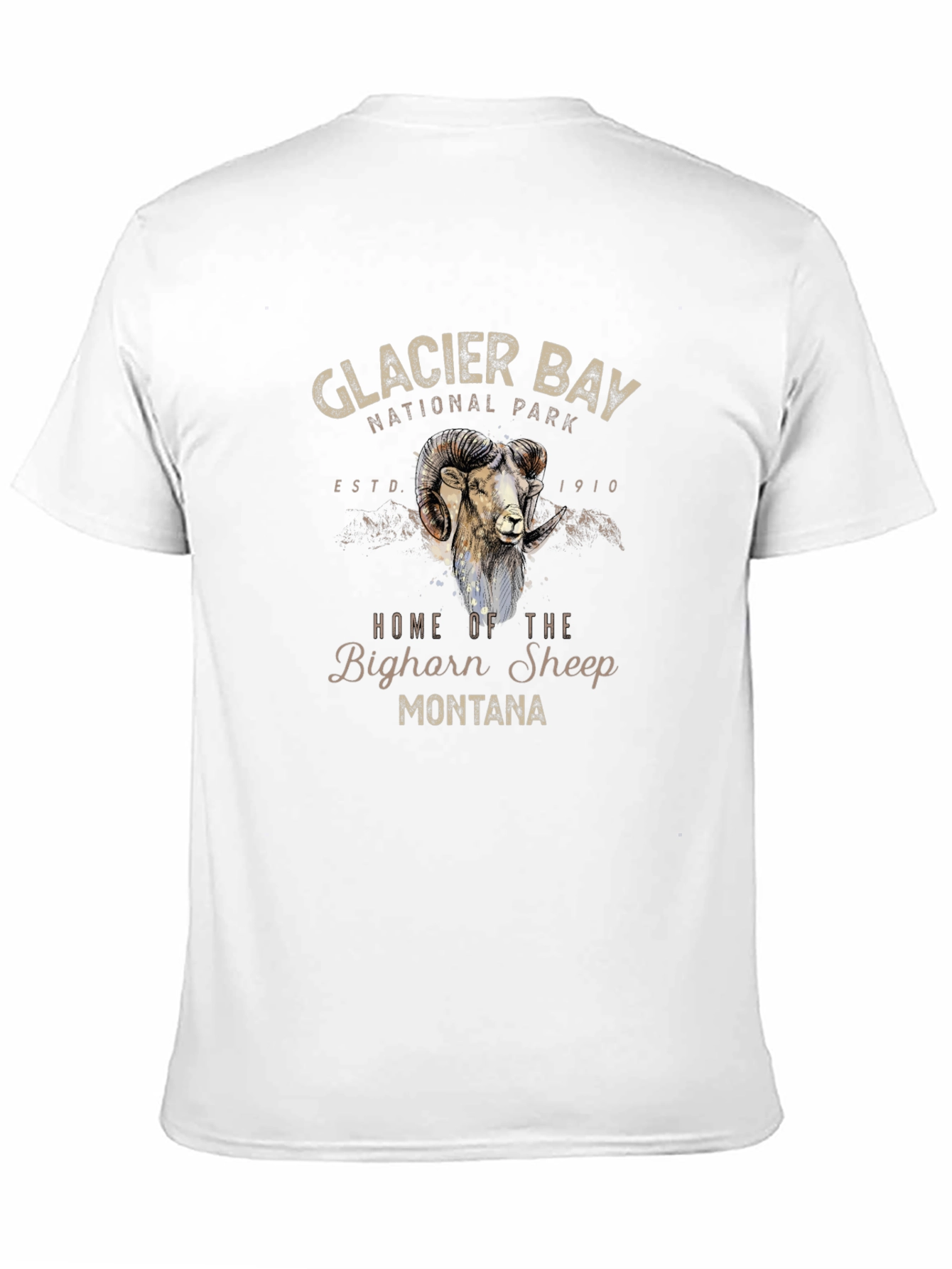 Glacier Bay National Park Bighorn Sheep T-Shirt