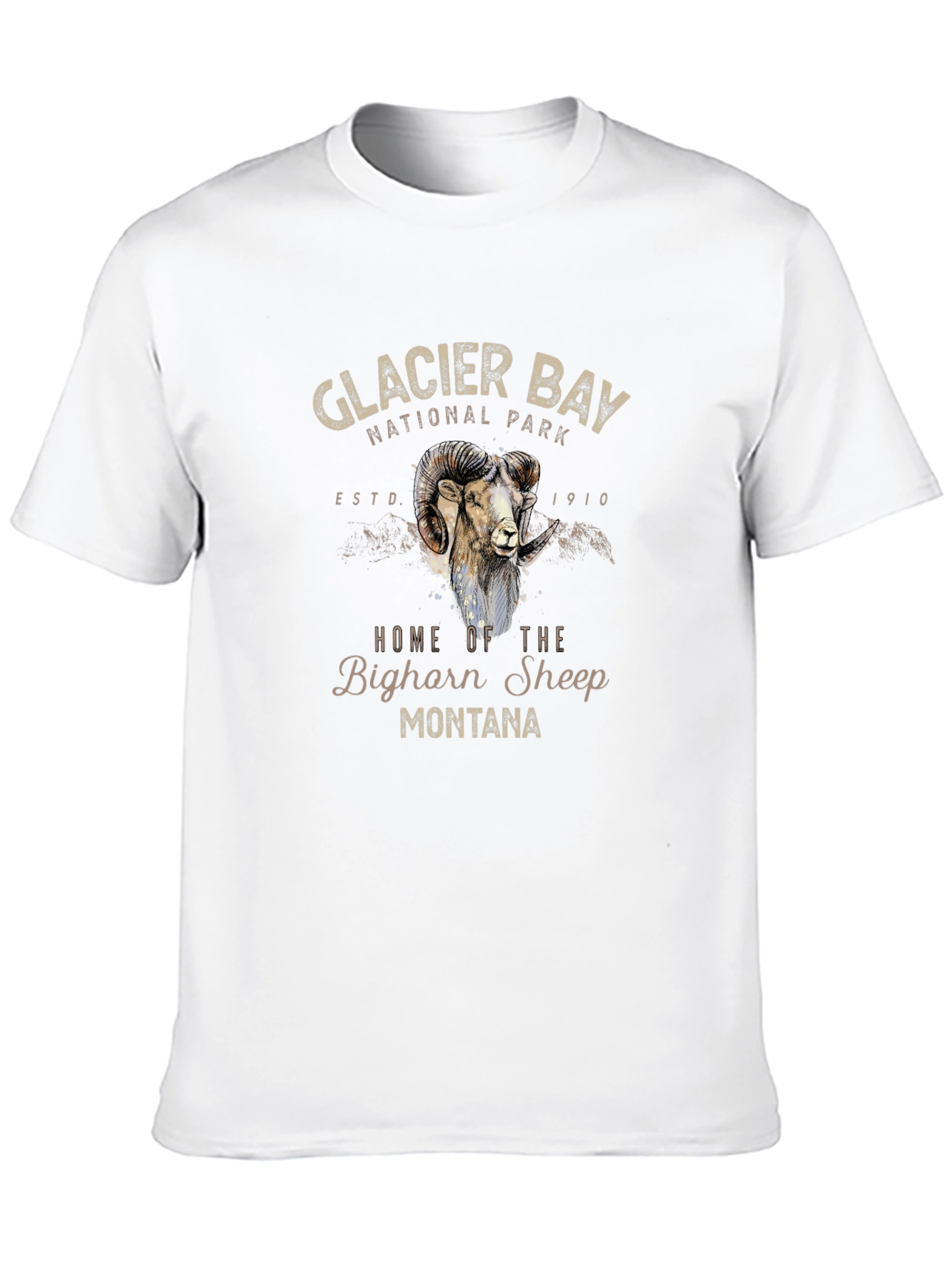 Glacier Bay National Park Bighorn Sheep T-Shirt