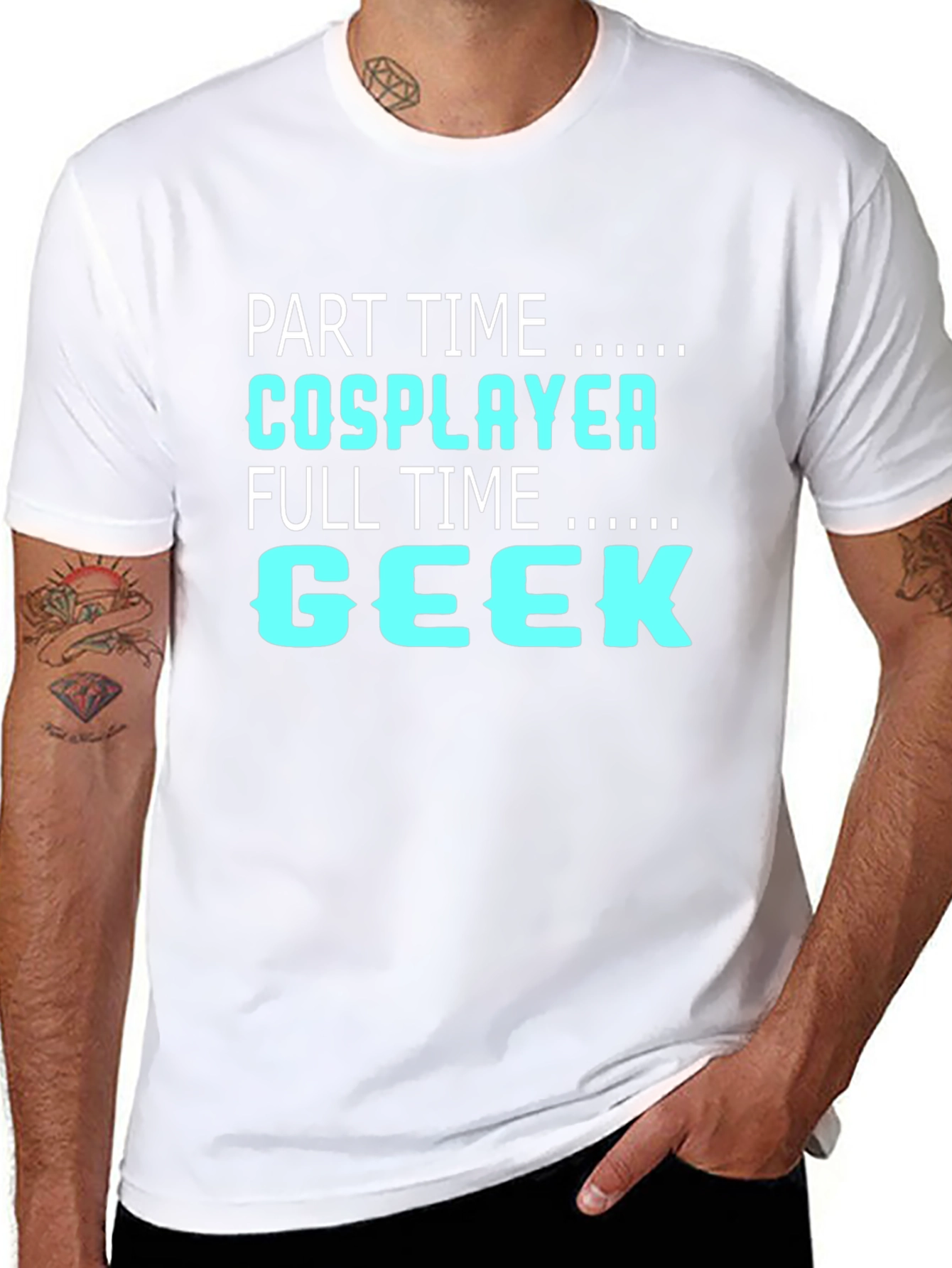 Part Time Cosplayer Full Time Geek T-Shirt