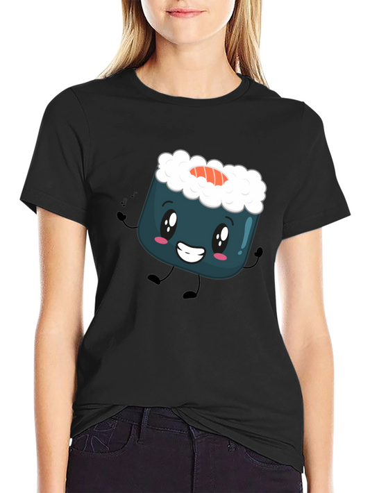 Sushi Cartoon Graphic Tee