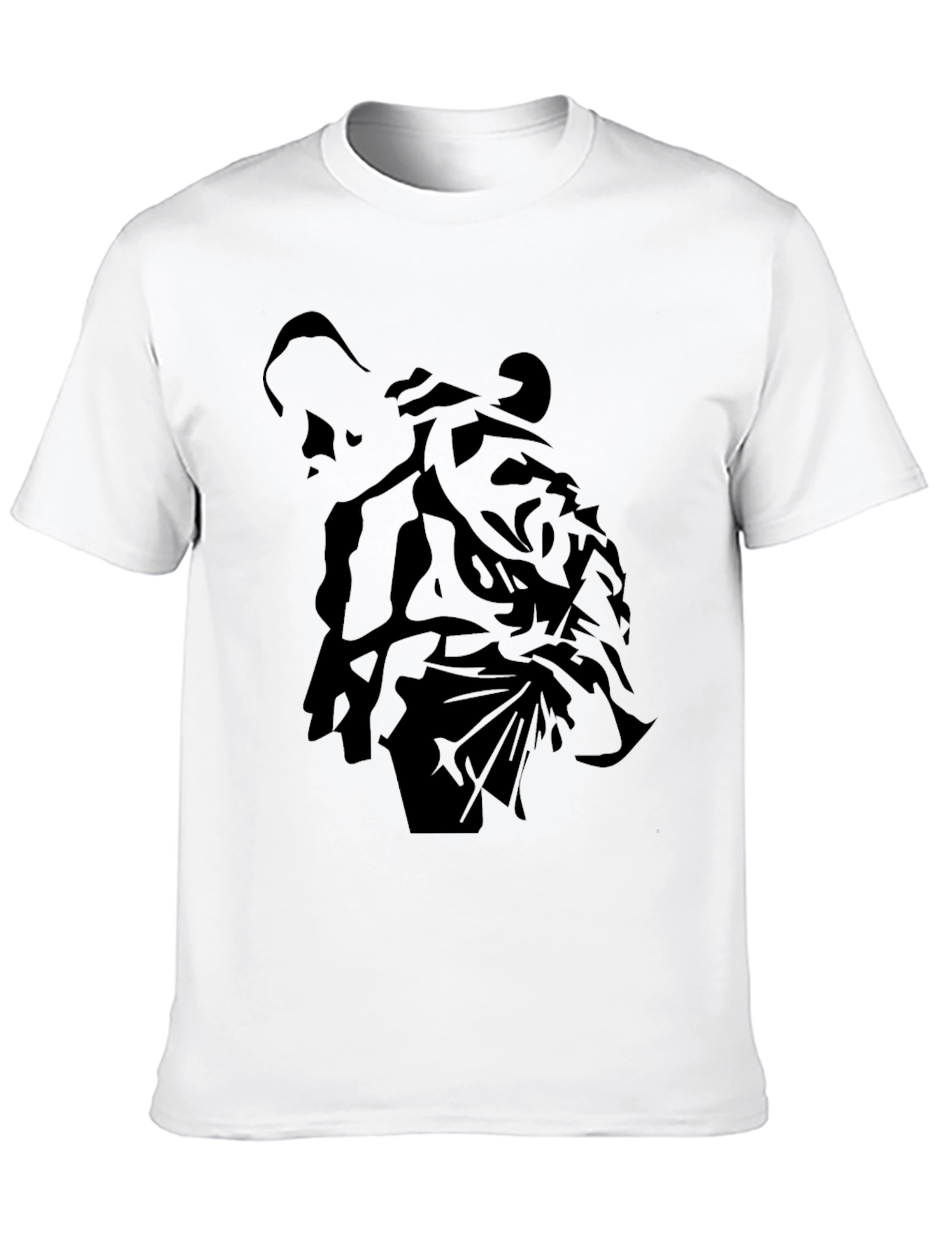 Graphic Print Black T-Shirt - Stylish Casual Wear