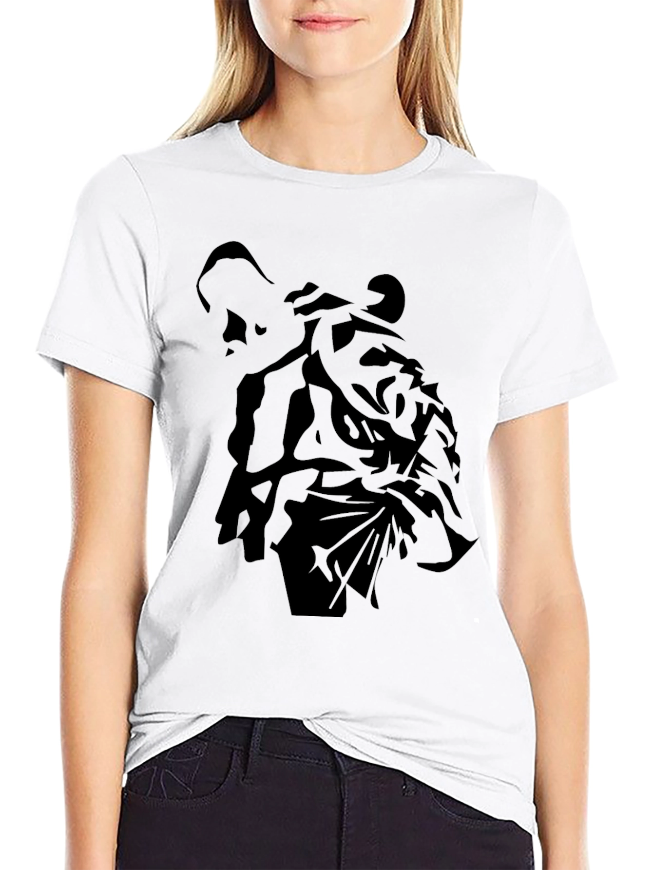 Graphic Print Black T-Shirt - Stylish Casual Wear