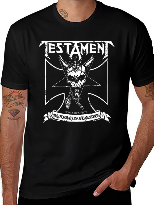Testament Formation of Damnation Black T-Shirt