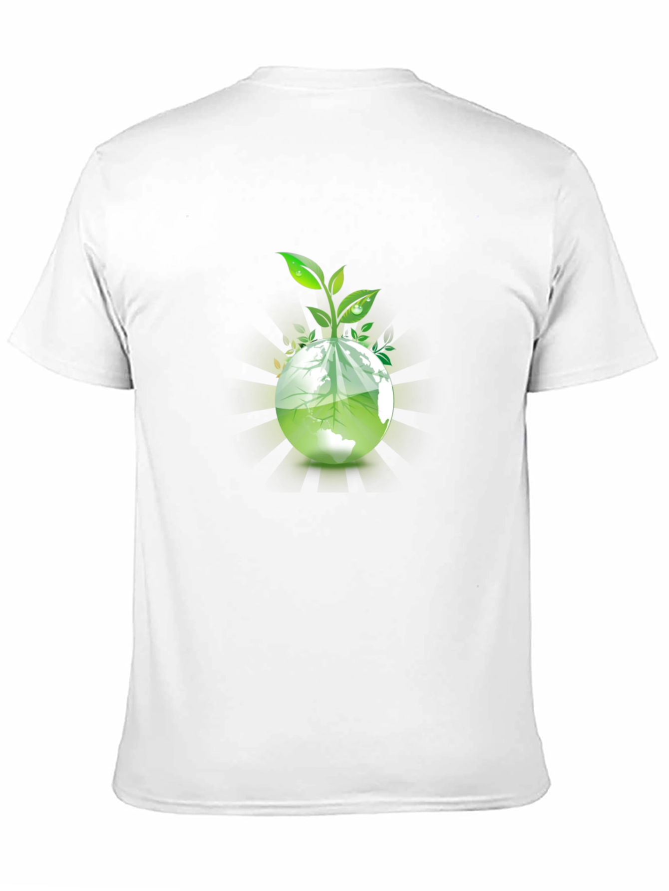 Eco-Friendly Planet Graphic T-Shirt