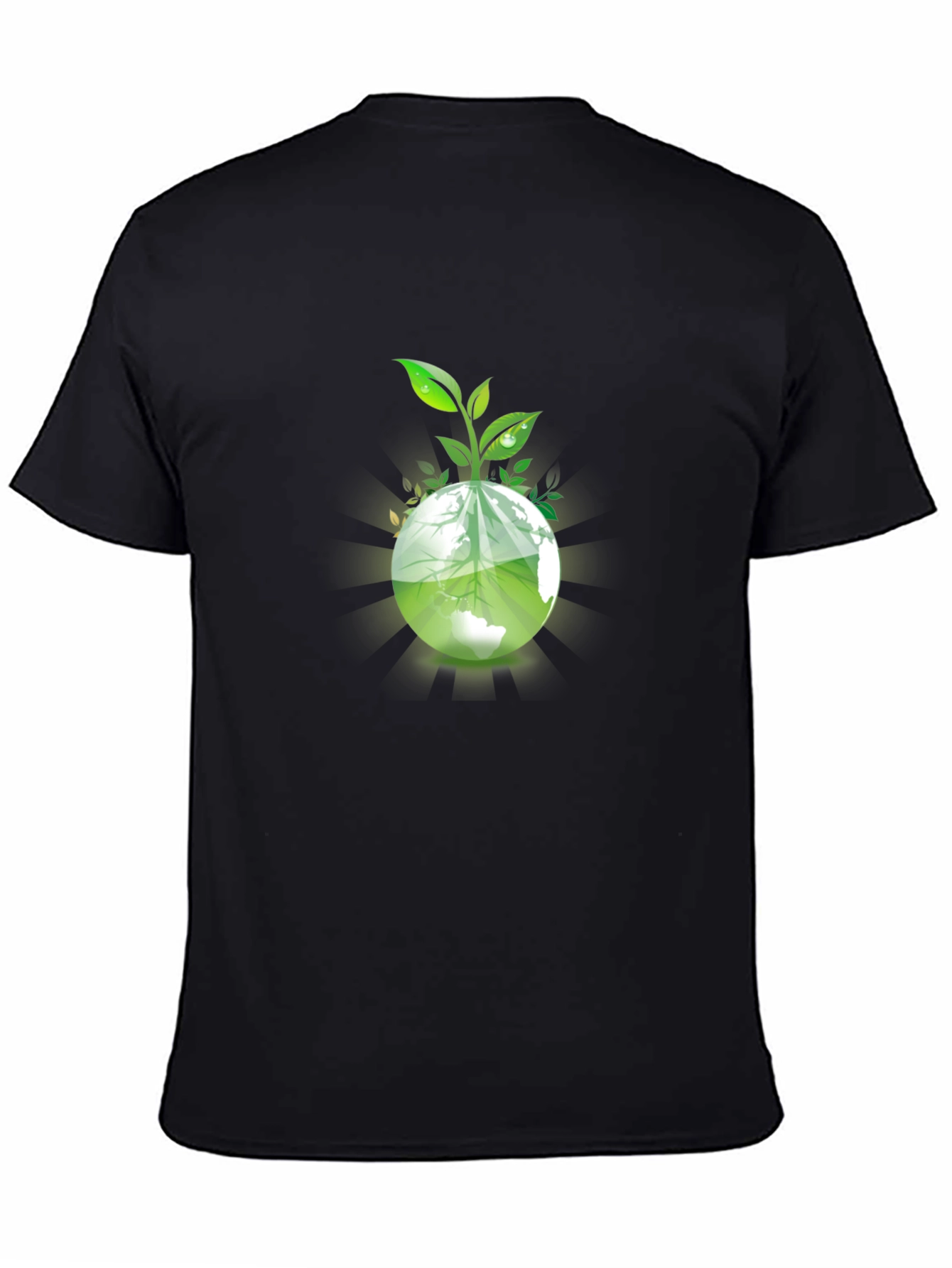 Eco-Friendly Planet Graphic T-Shirt