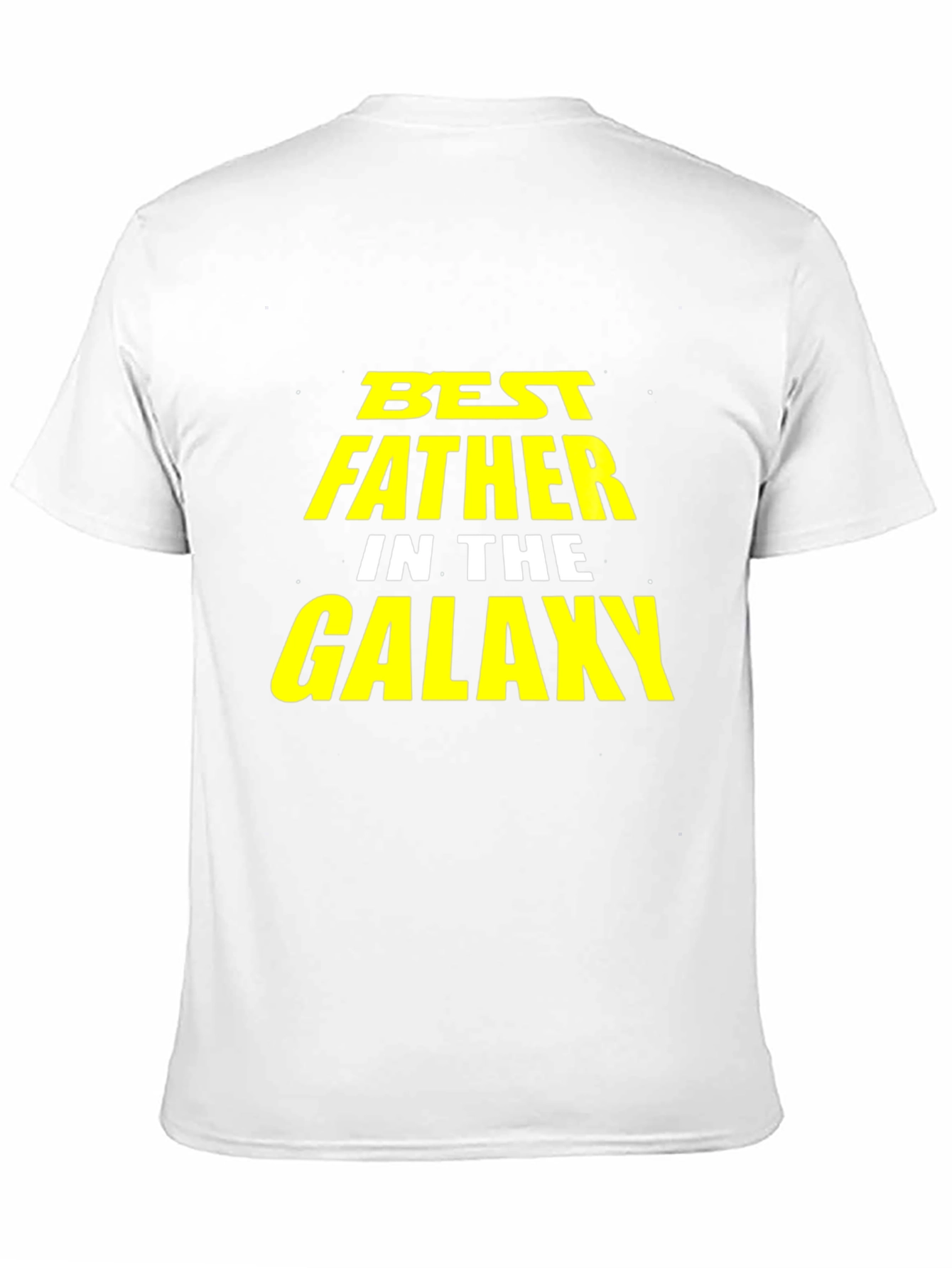 Best Father in the Galaxy T-Shirt - Black