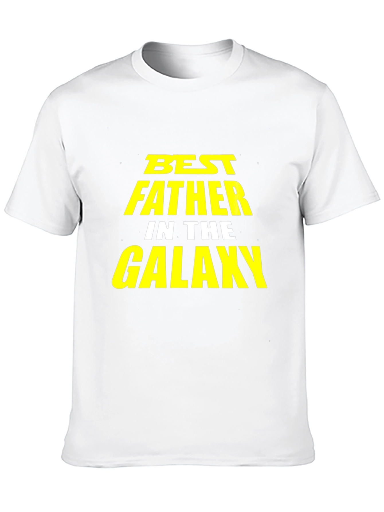 Best Father in the Galaxy T-Shirt - Black