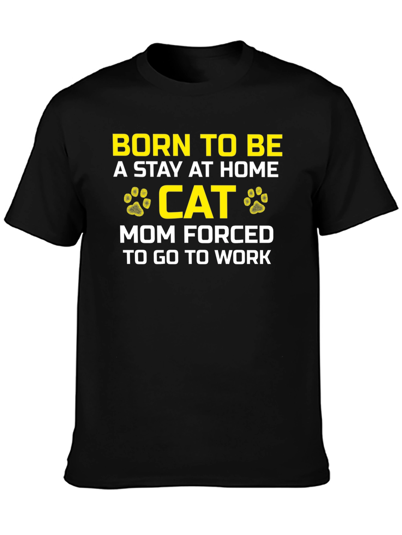 Stay At Home Cat Mom T-Shirt