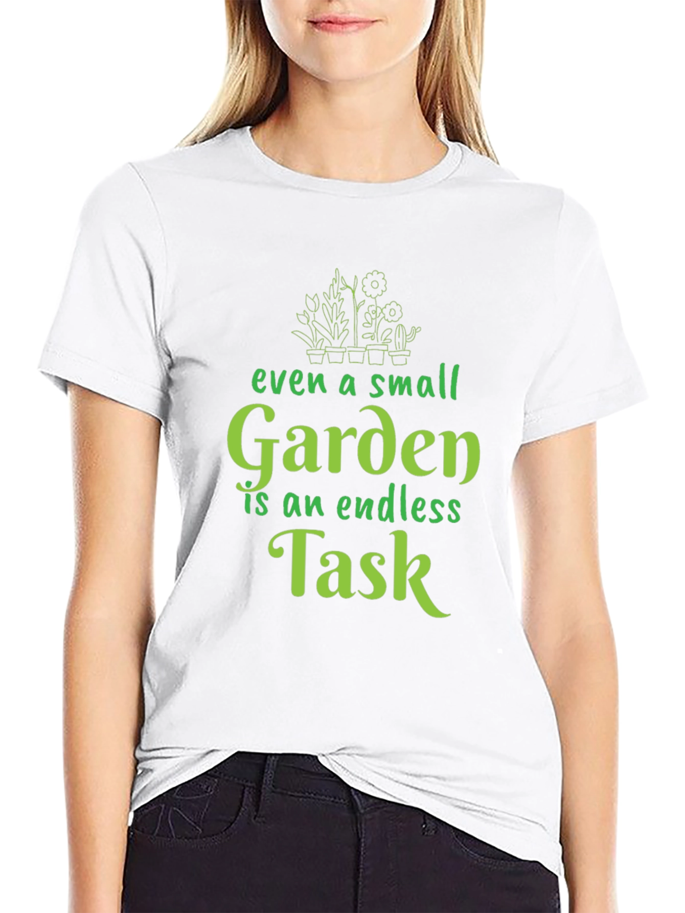 Gardening T-Shirt: Endless Task Design