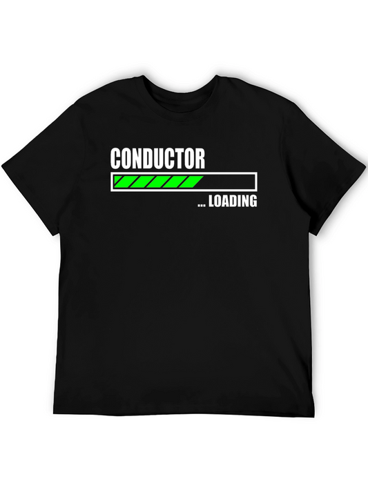 Conductor Loading T-Shirt - Train Enthusiast Apparel