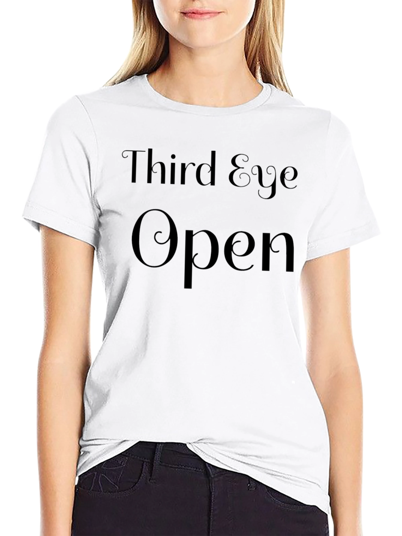 Third Eye Open Graphic Tee - Black