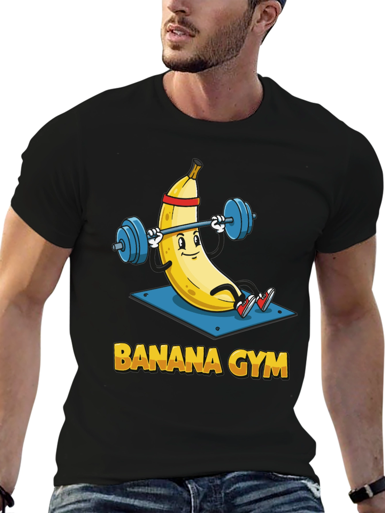 Banana Gym T-Shirt - Funny Workout Apparel