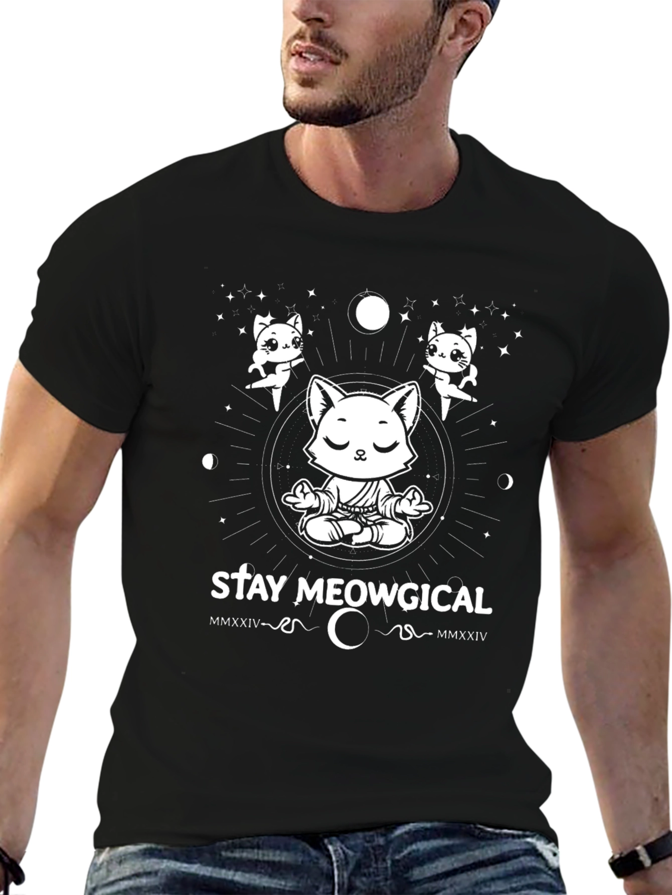 Stay Meowgical Cat T-Shirt
