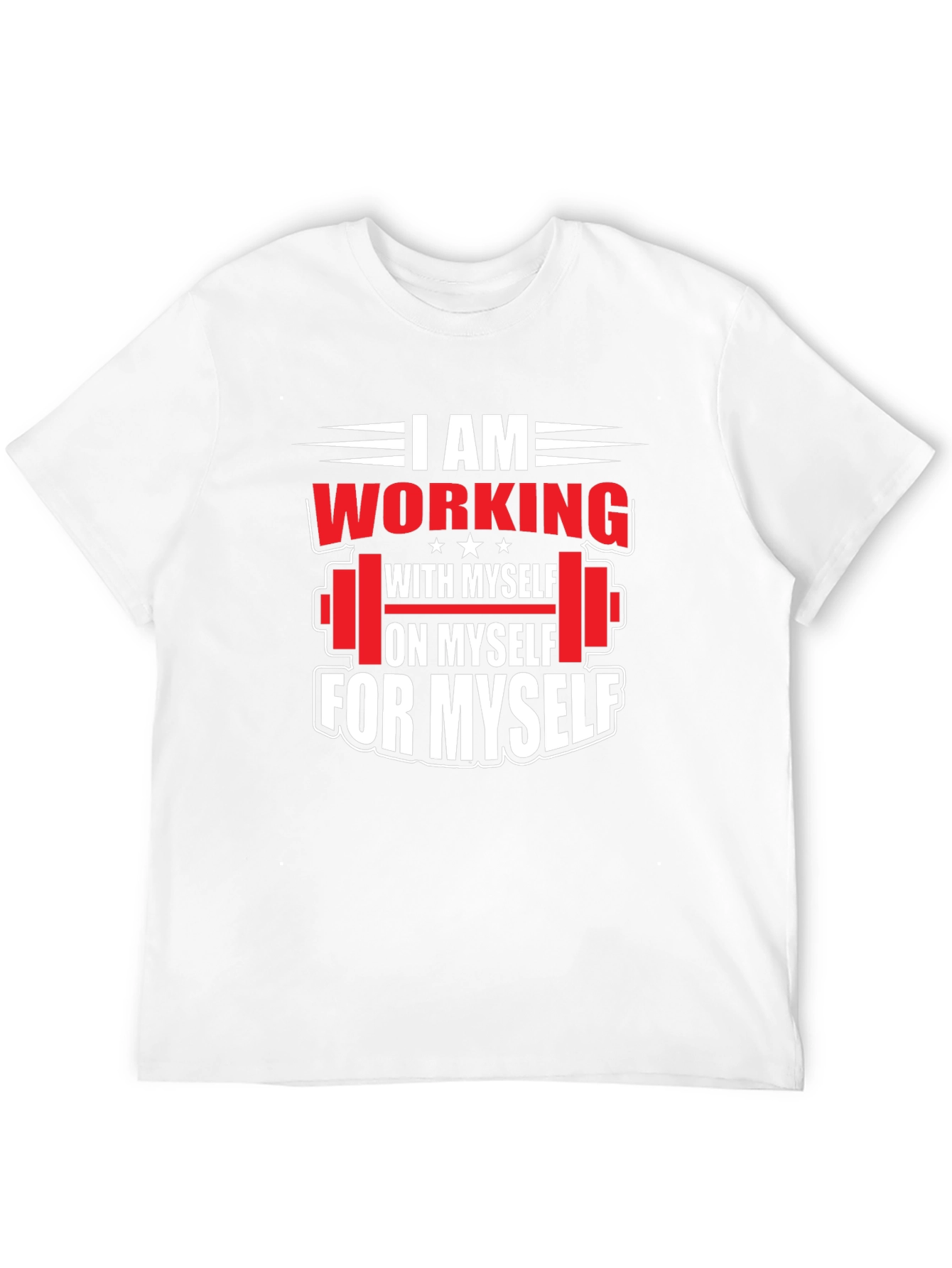 Gym Motivation T-Shirt: Working On Myself