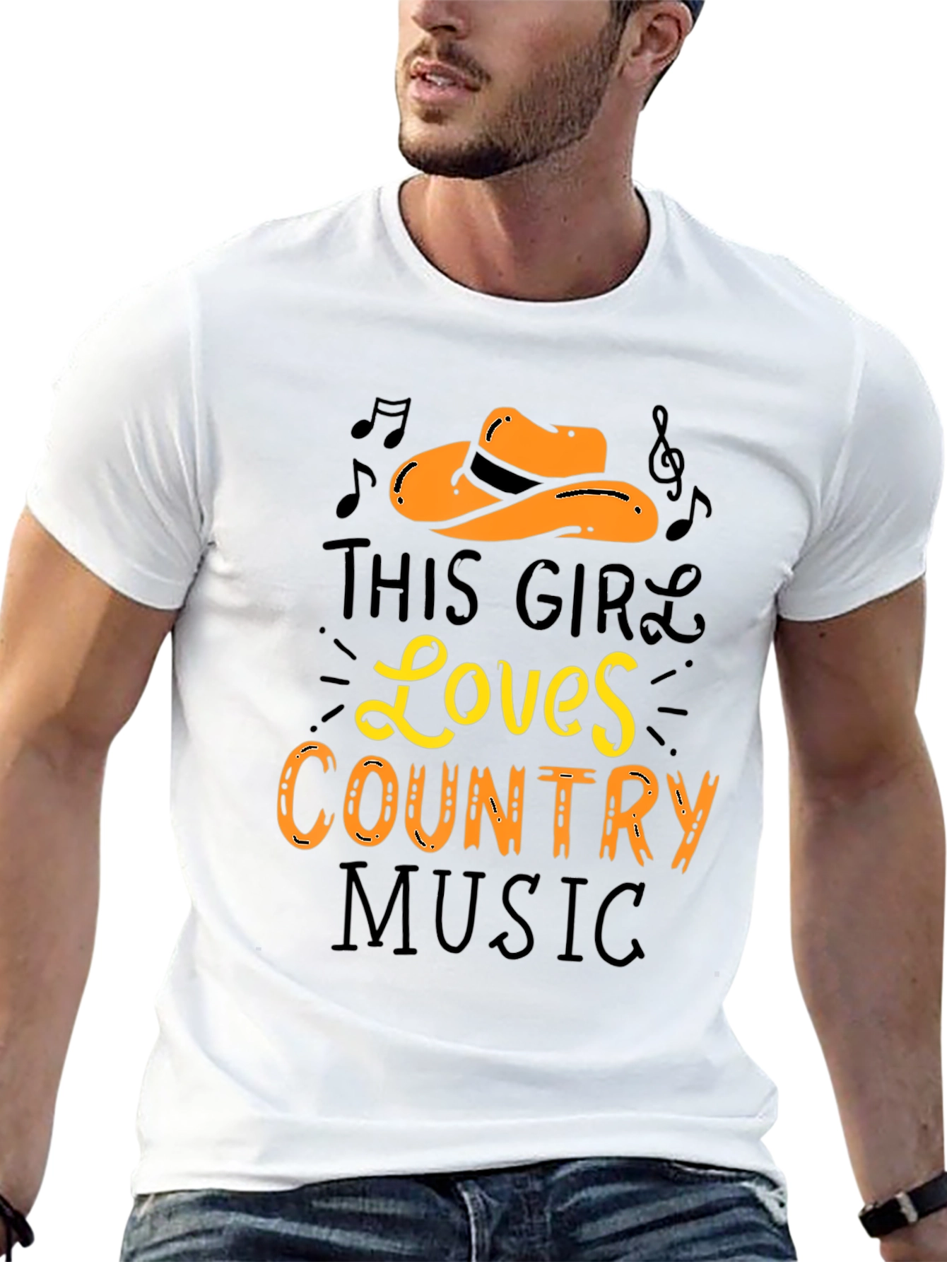 Country Music Lover Graphic T-Shirt