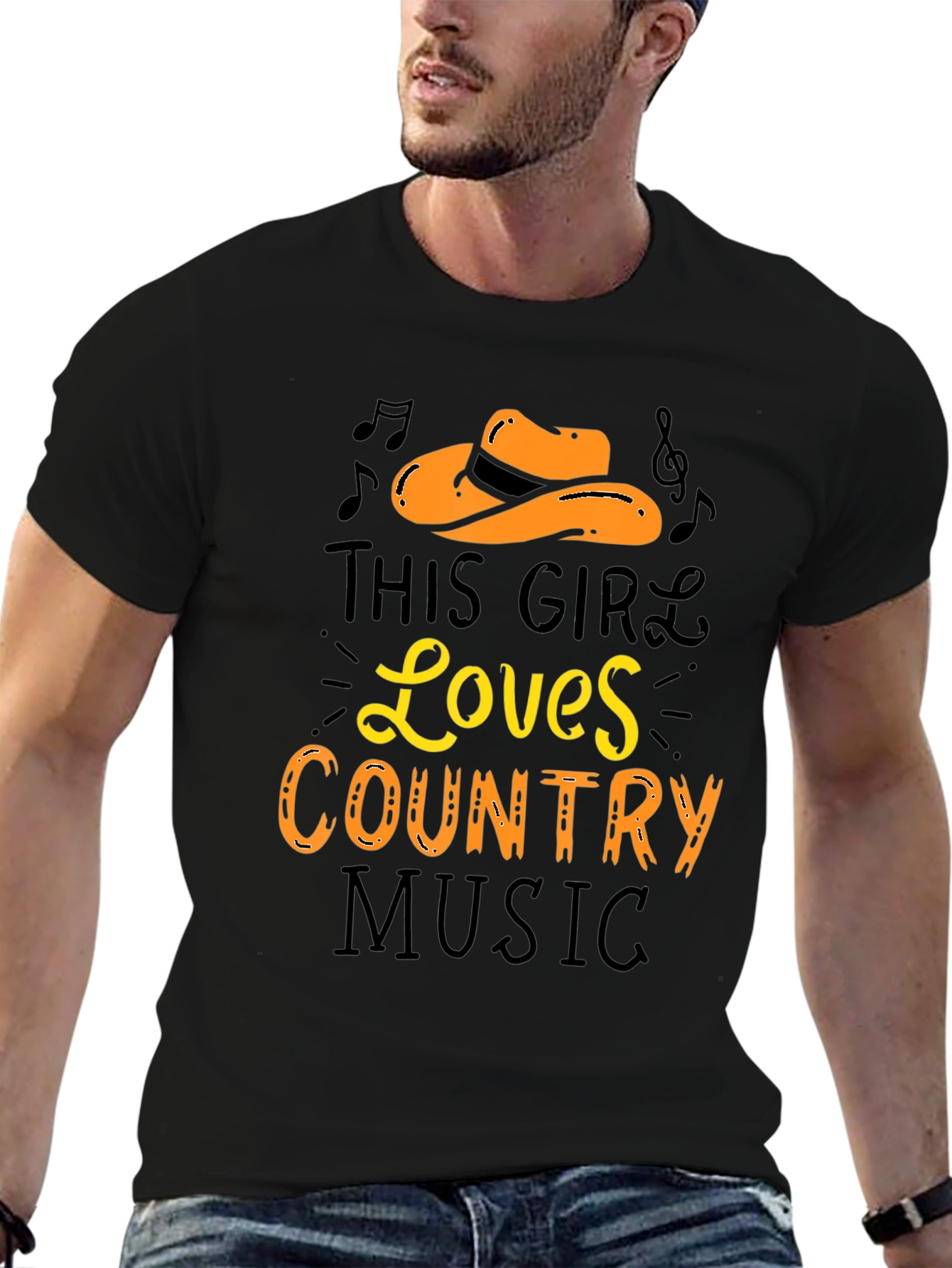 Country Music Lover Graphic T-Shirt