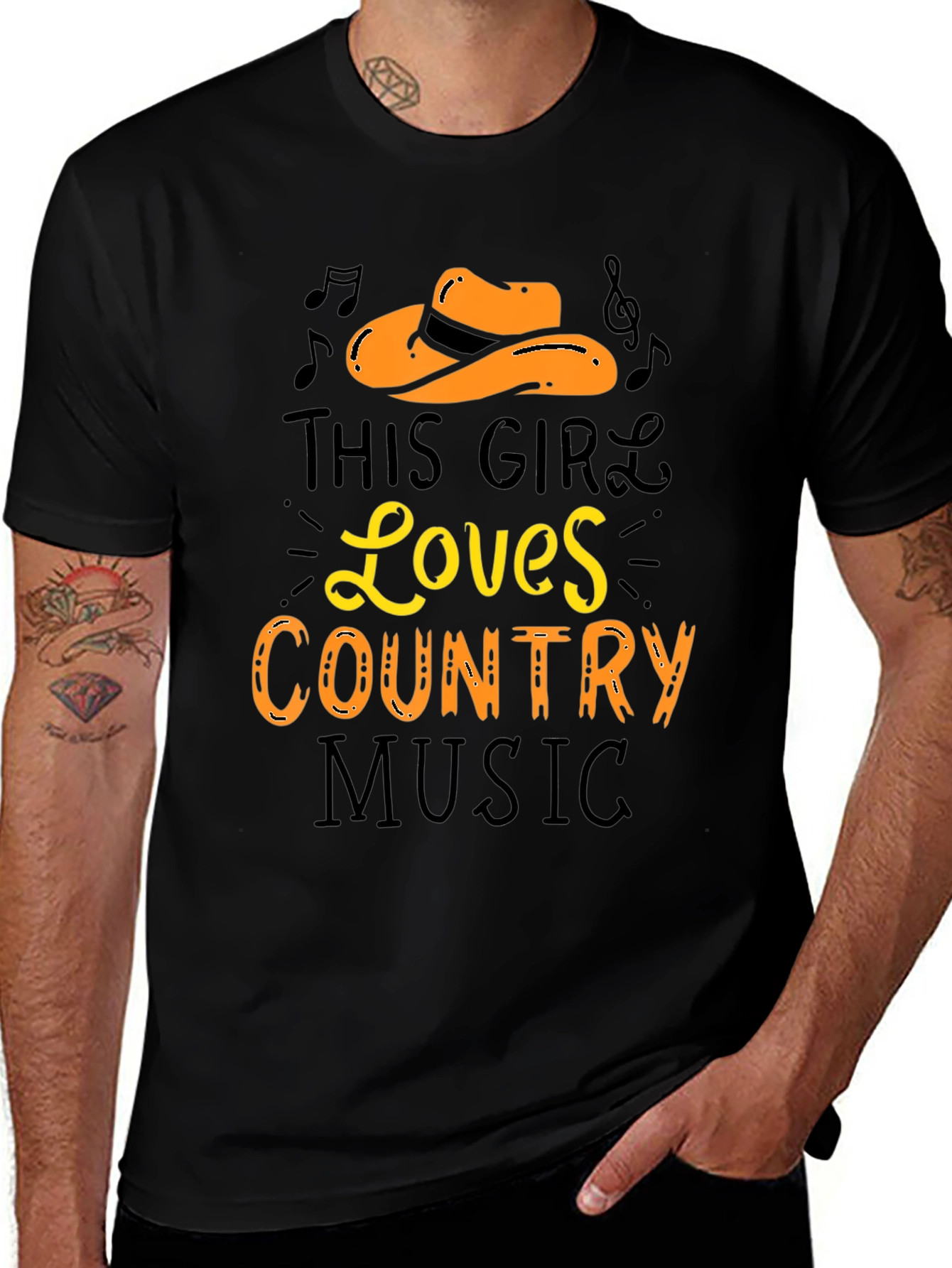 Country Music Lover Graphic T-Shirt