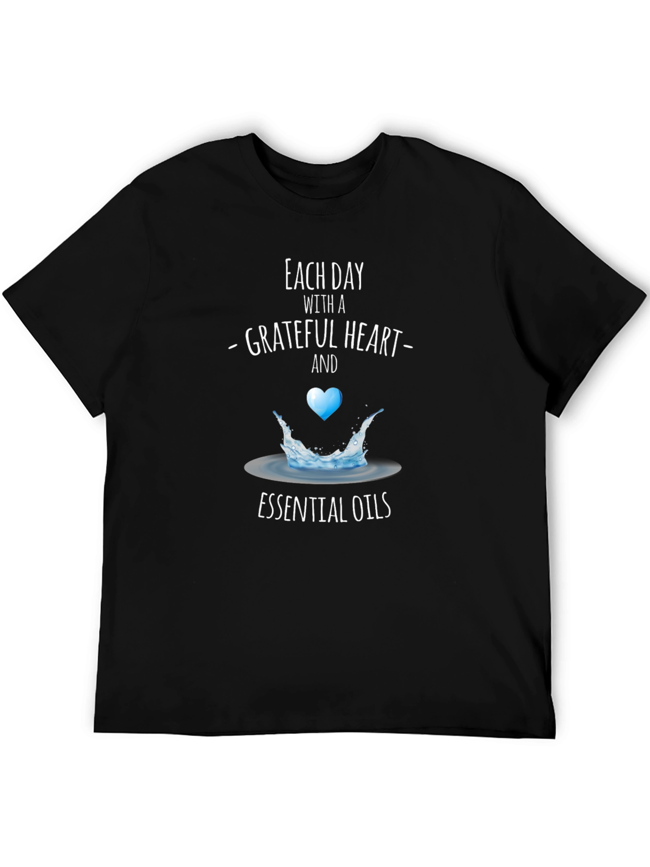 Grateful Heart Essential Oils Graphic Tee