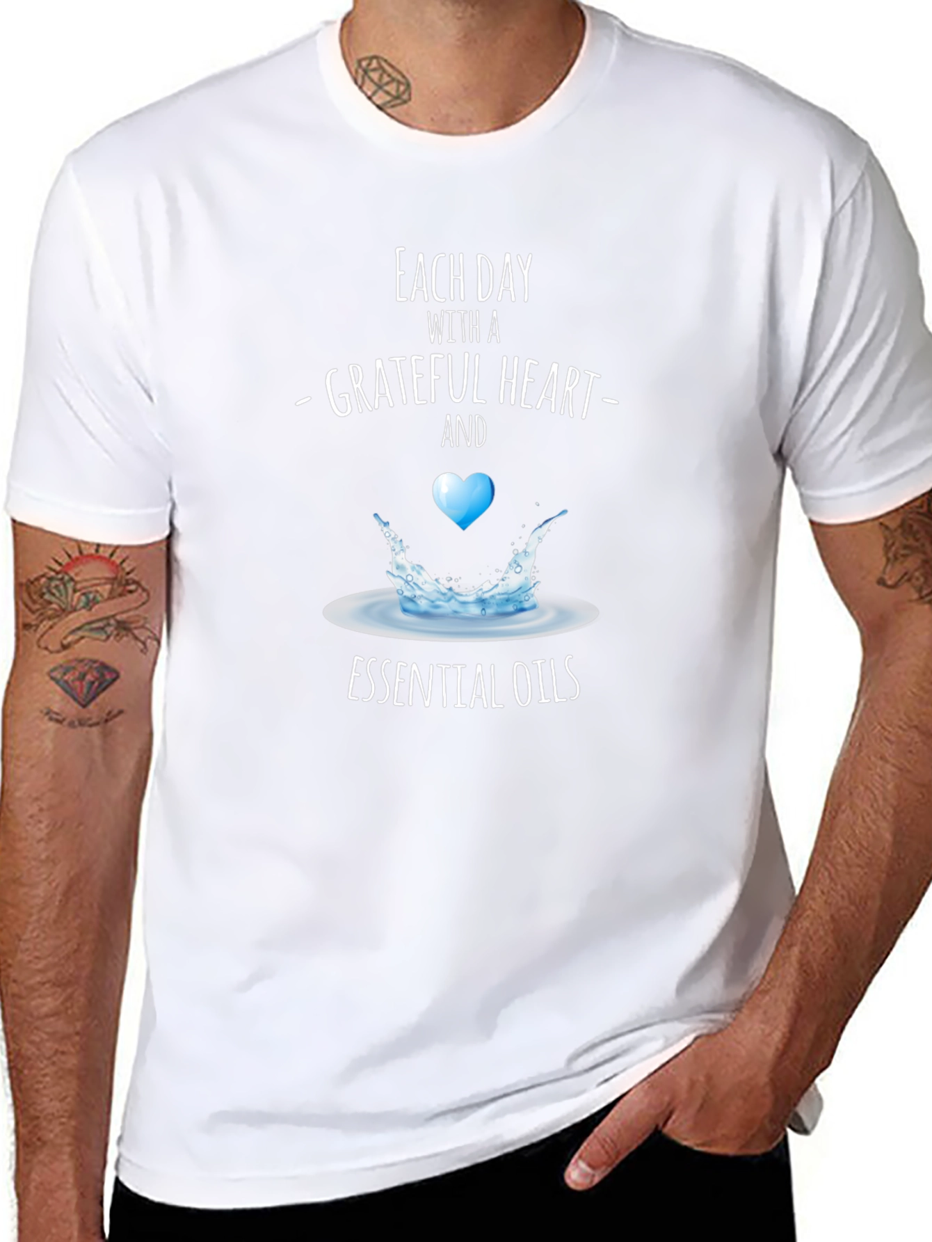 Grateful Heart Essential Oils Graphic Tee