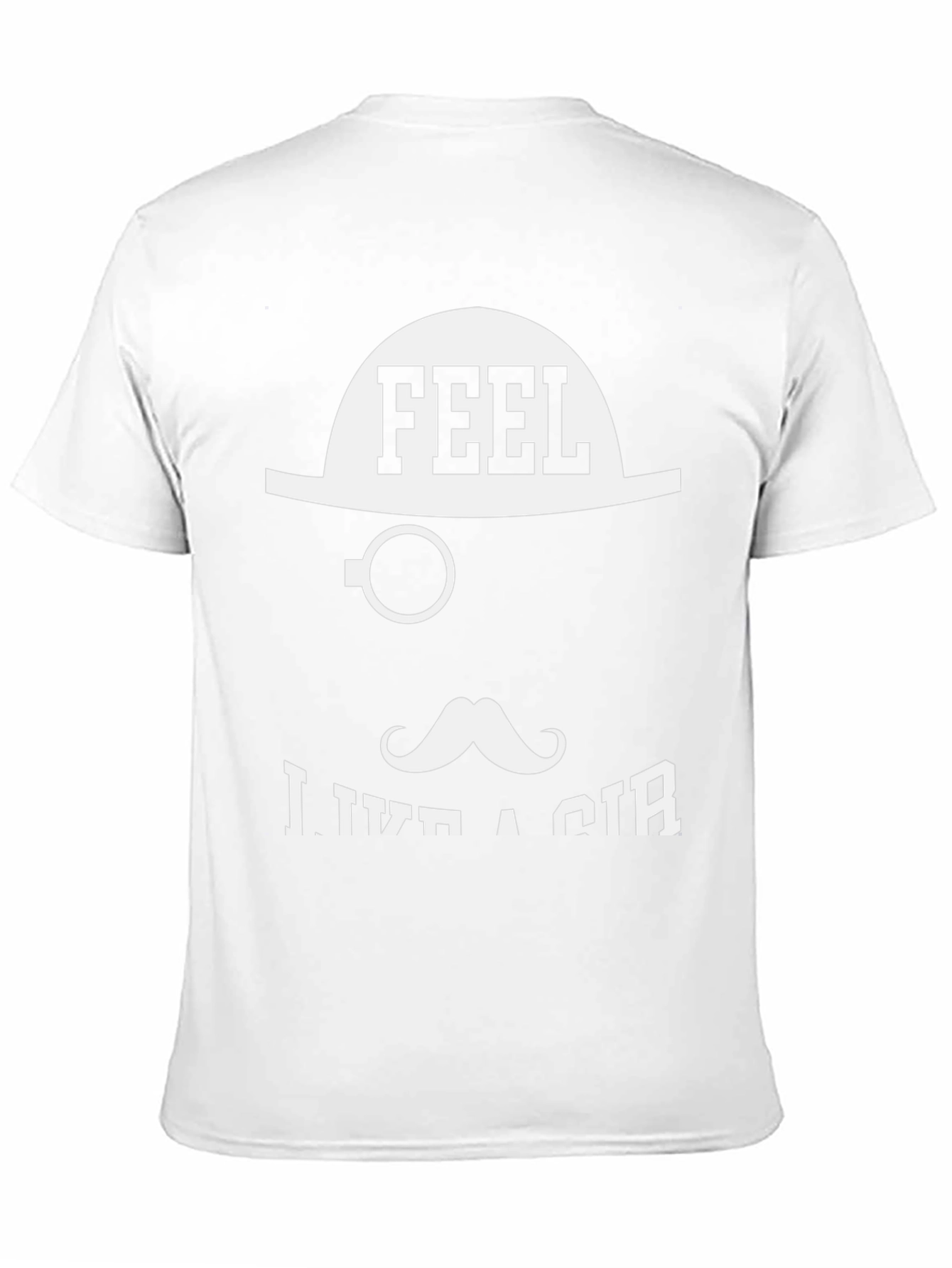 Feel Like a Sir Graphic T-Shirt - Black