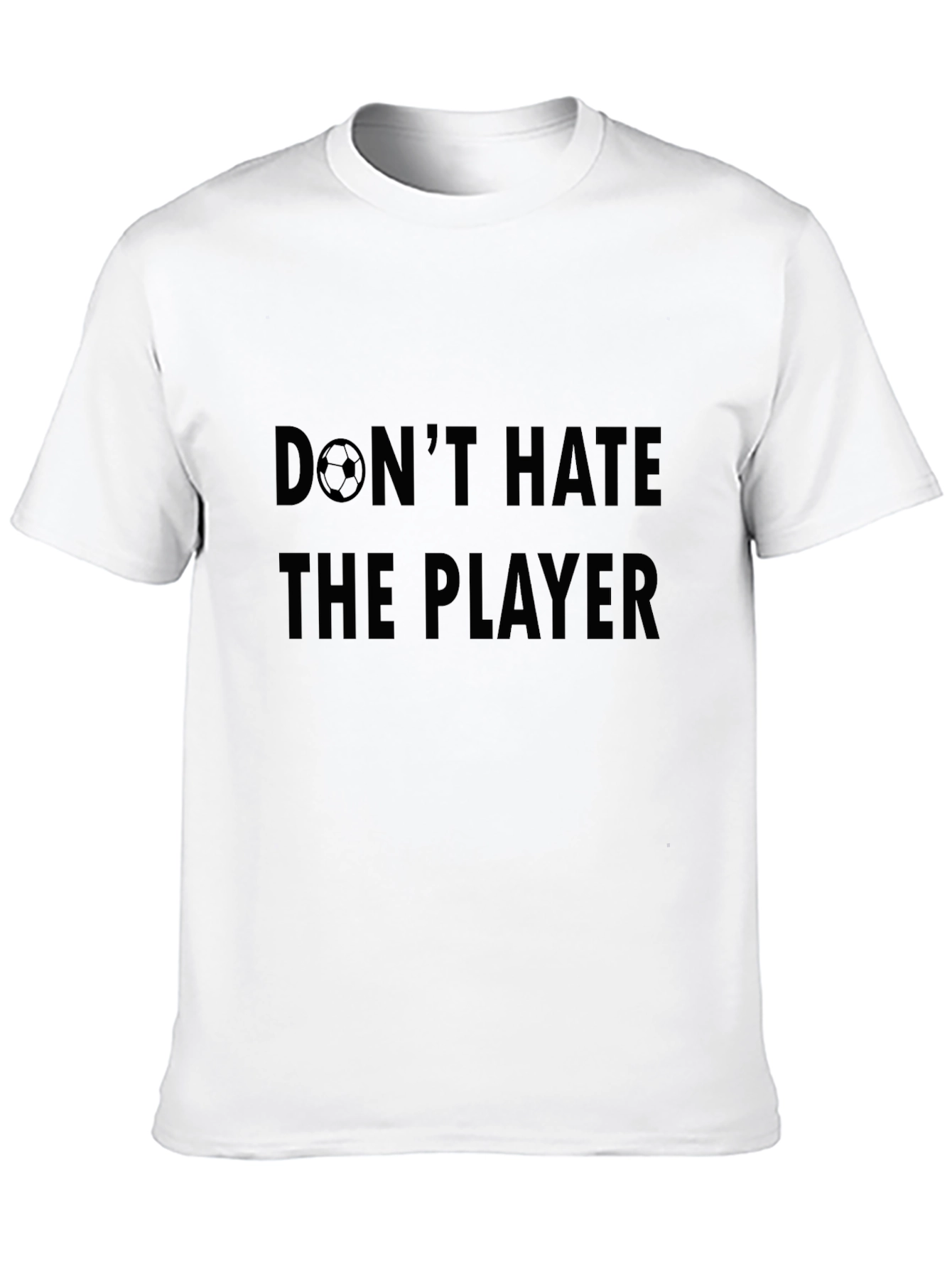 Dont Hate the Player Soccer Graphic Tee