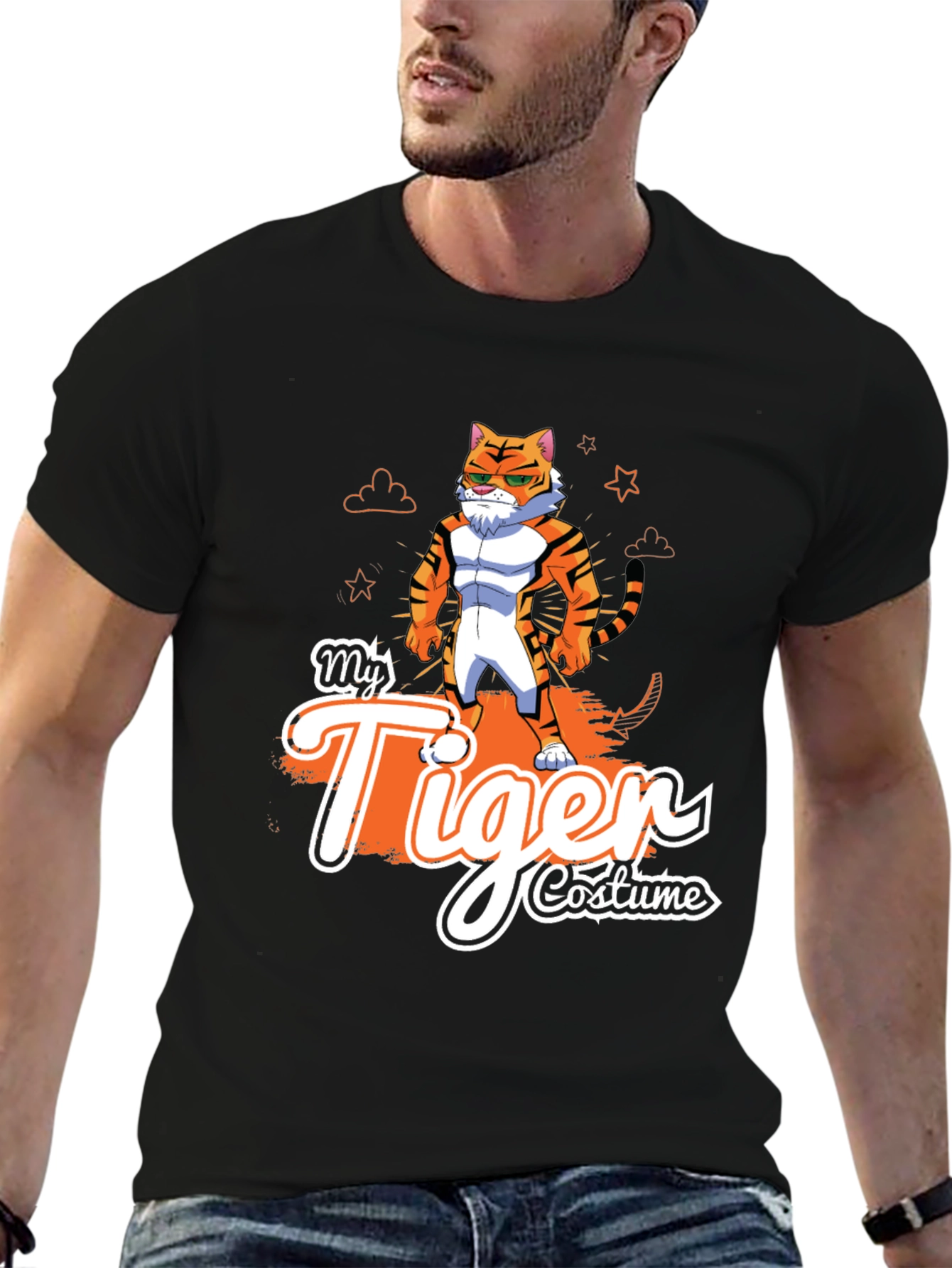My Tiger Costume Tee - Cool Graphic Print