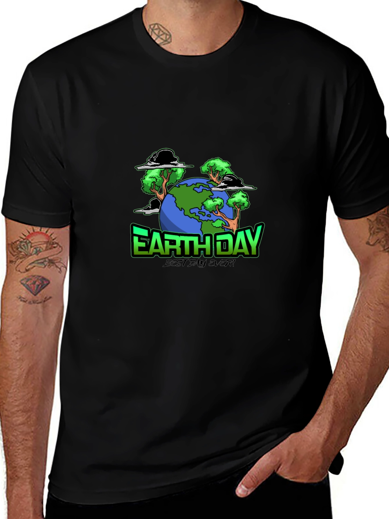 Earth Day Graphic T-Shirt - Best Day Ever!