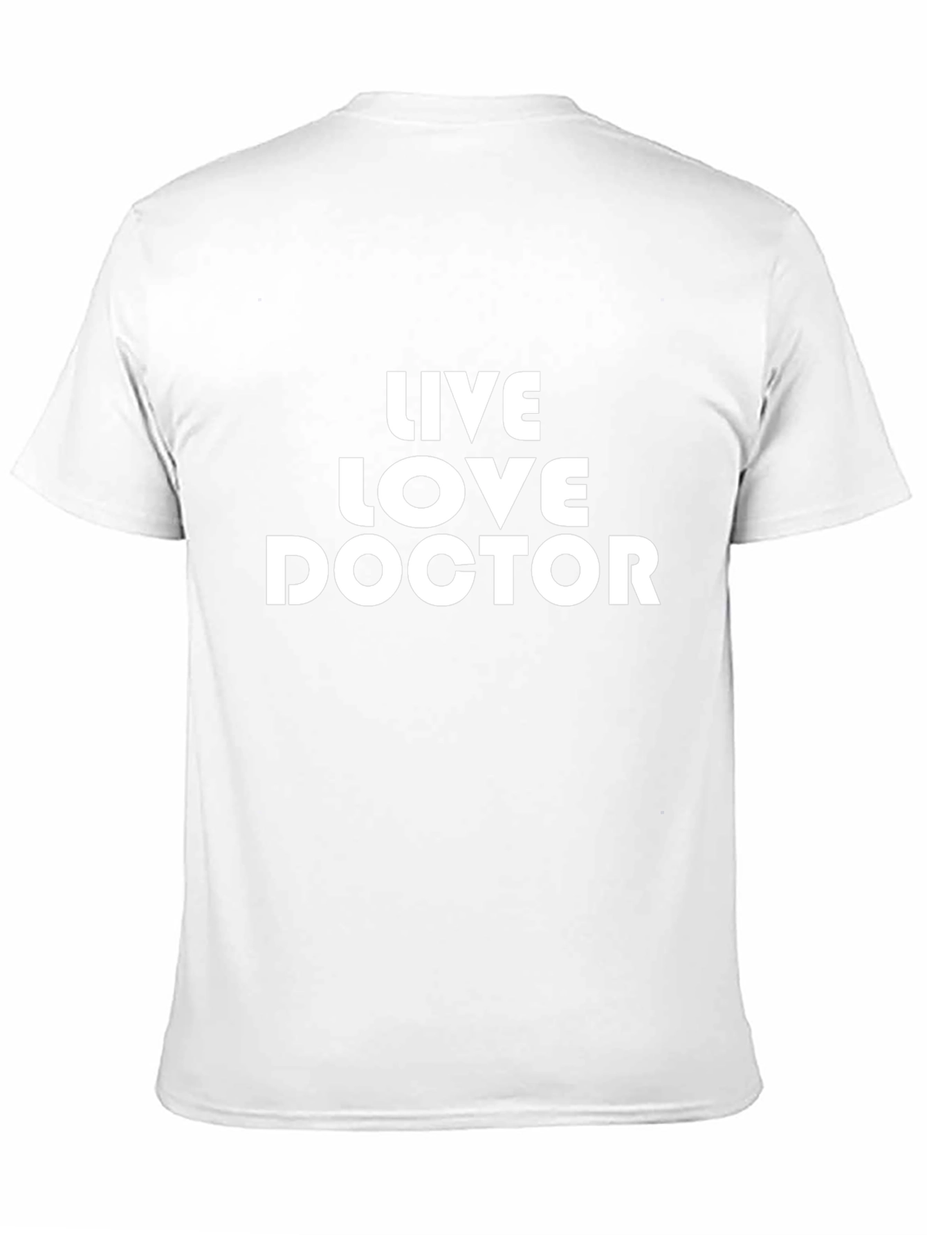 Live Love Doctor Black T-Shirt