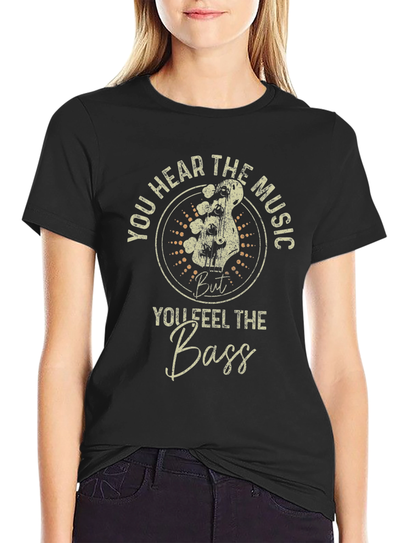 You Hear the Music You Feel the Bass T-Shirt