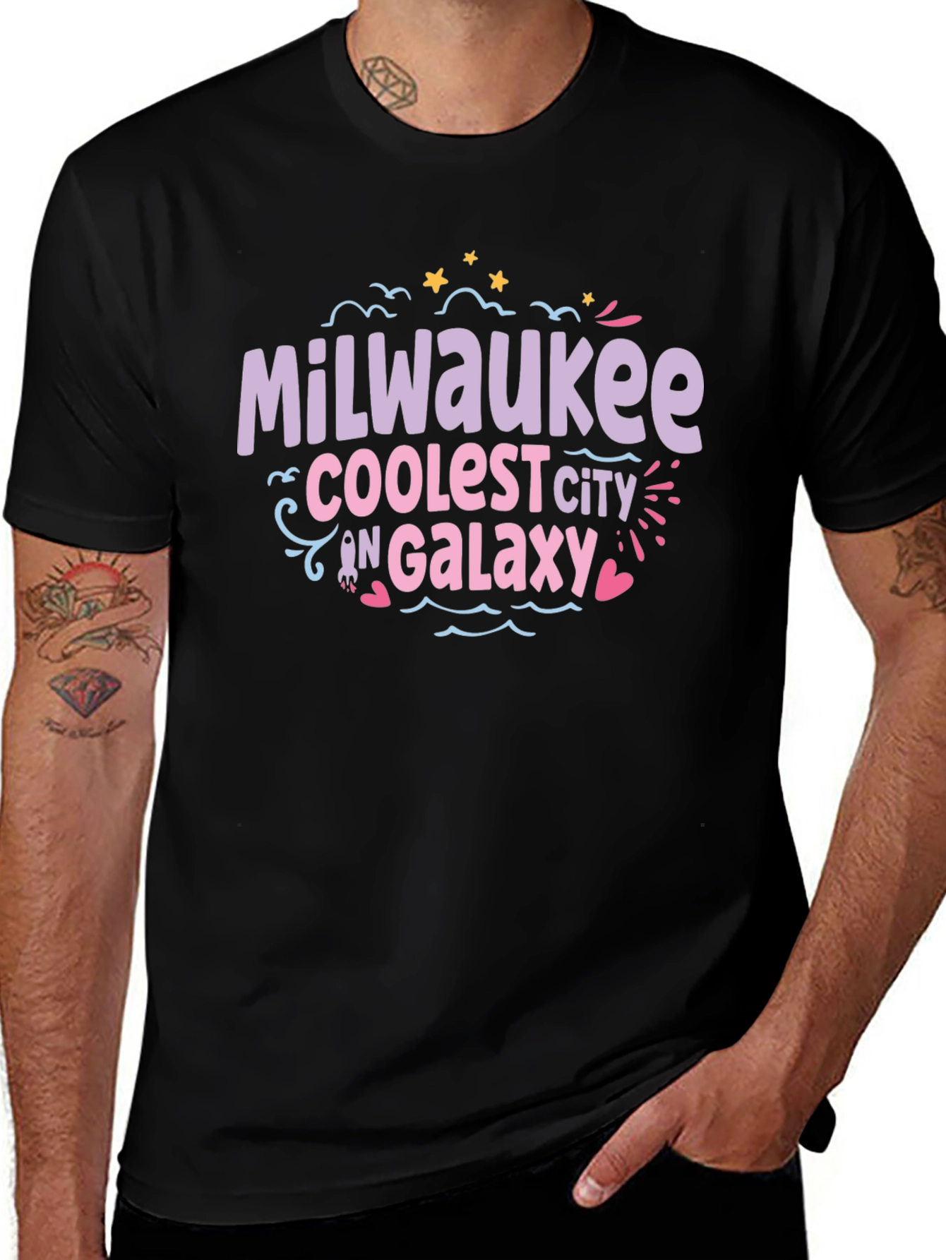 Milwaukee Coolest City in Galaxy Tee