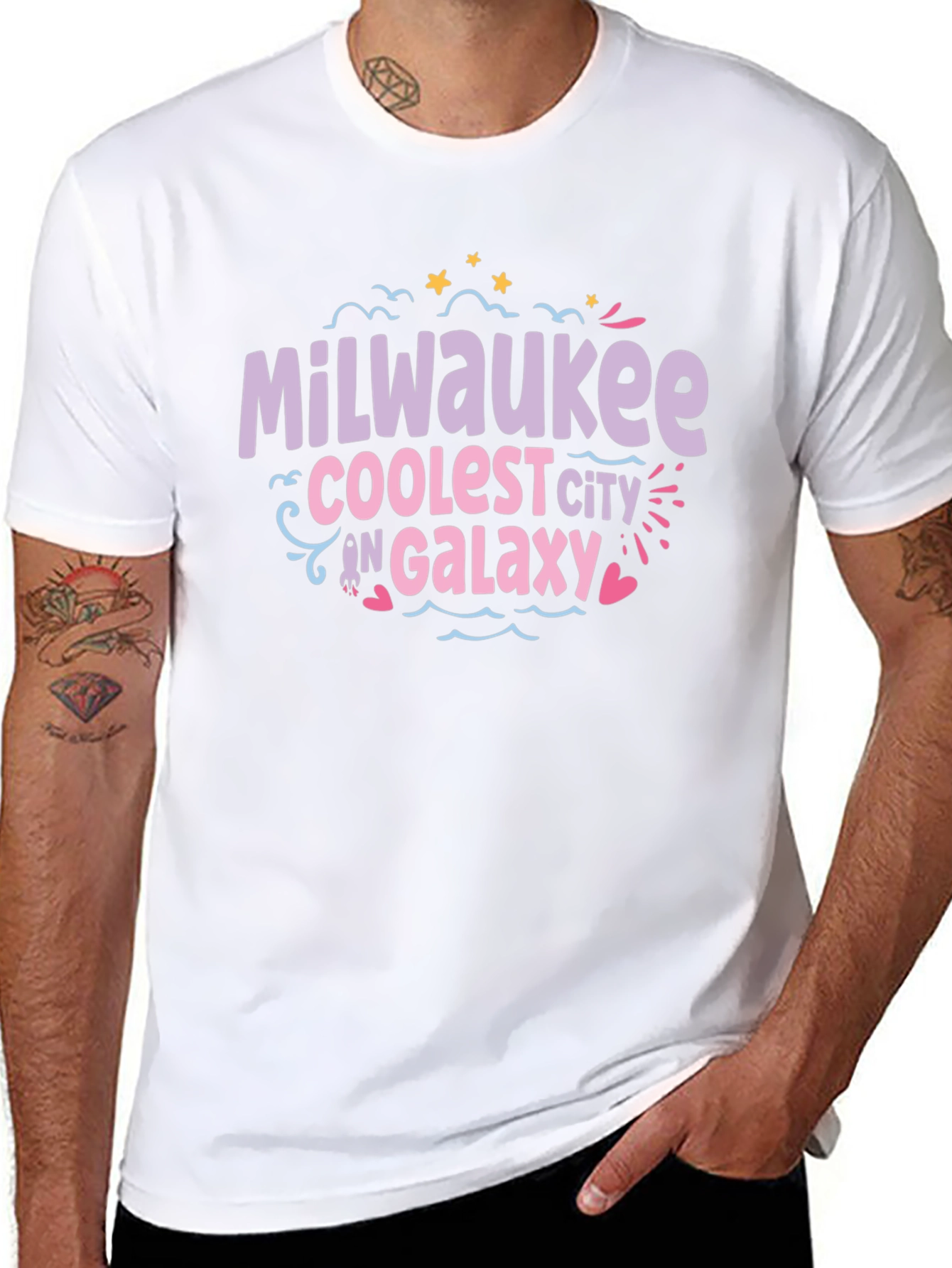 Milwaukee Coolest City in Galaxy Tee
