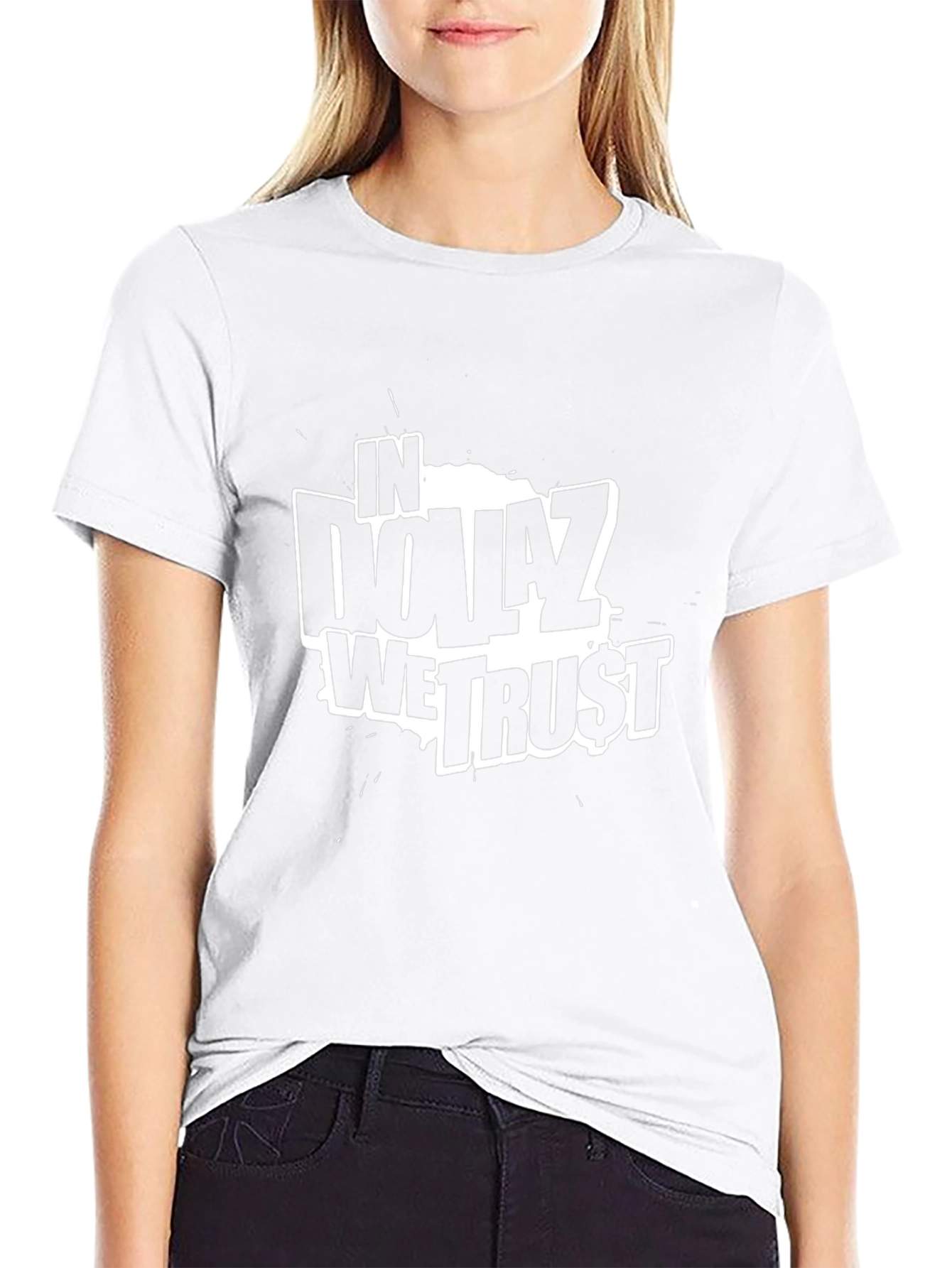 In Dollaz We Trust Graphic Tee - Black