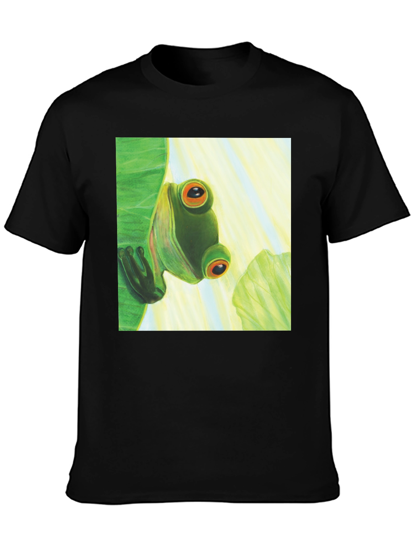 Frog Graphic Tee - Cool Amphibian Design