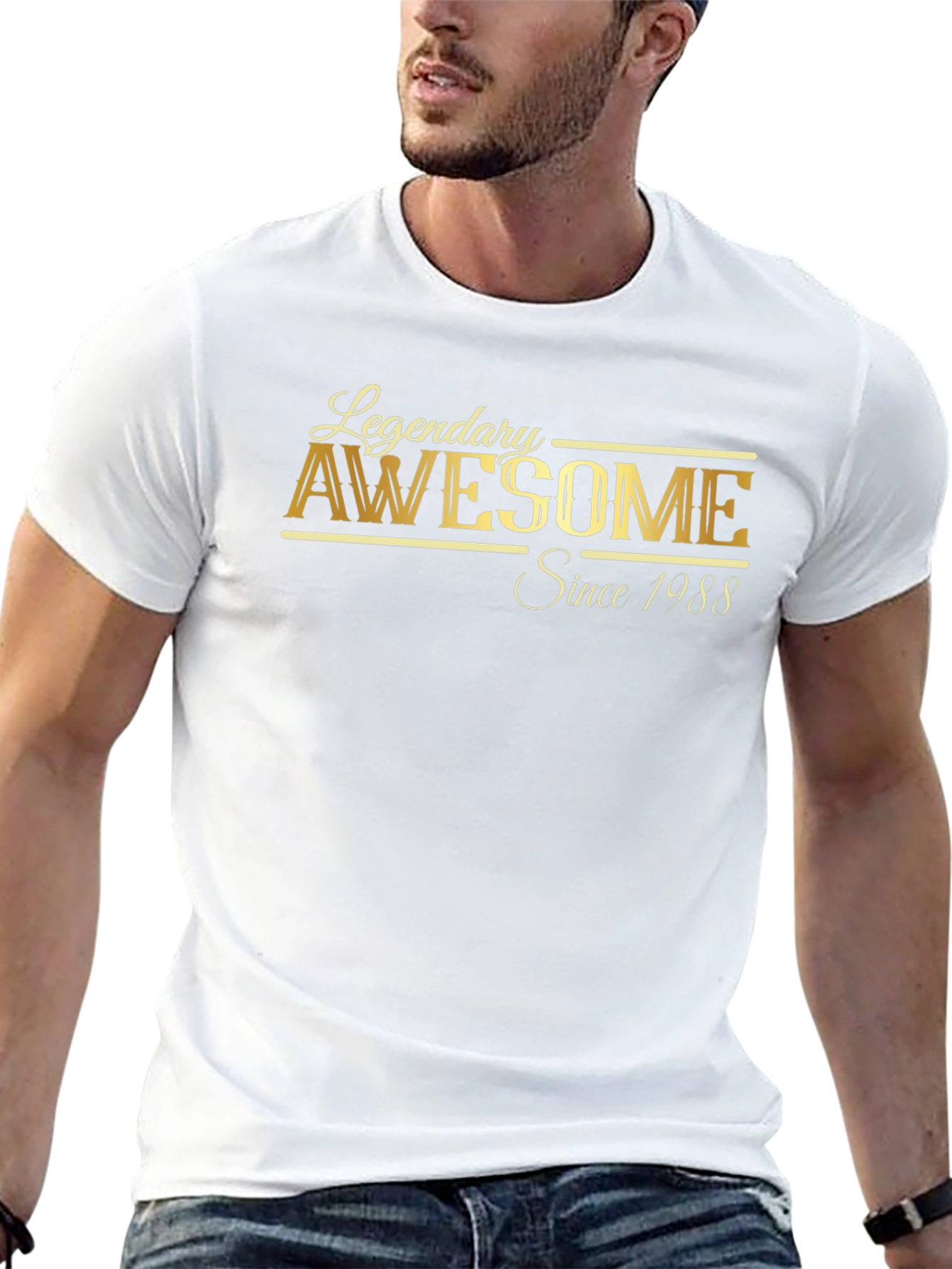 Legendary Awesome Since 1988 Black T-Shirt