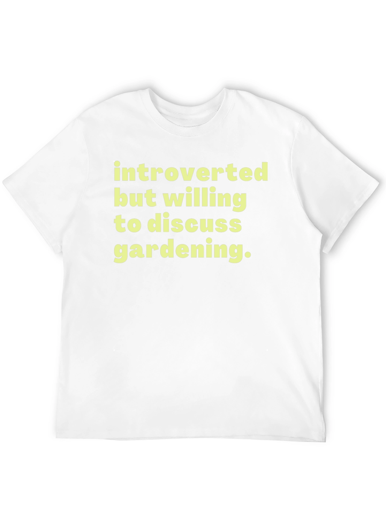 Introverted Gardening Enthusiast T-Shirt